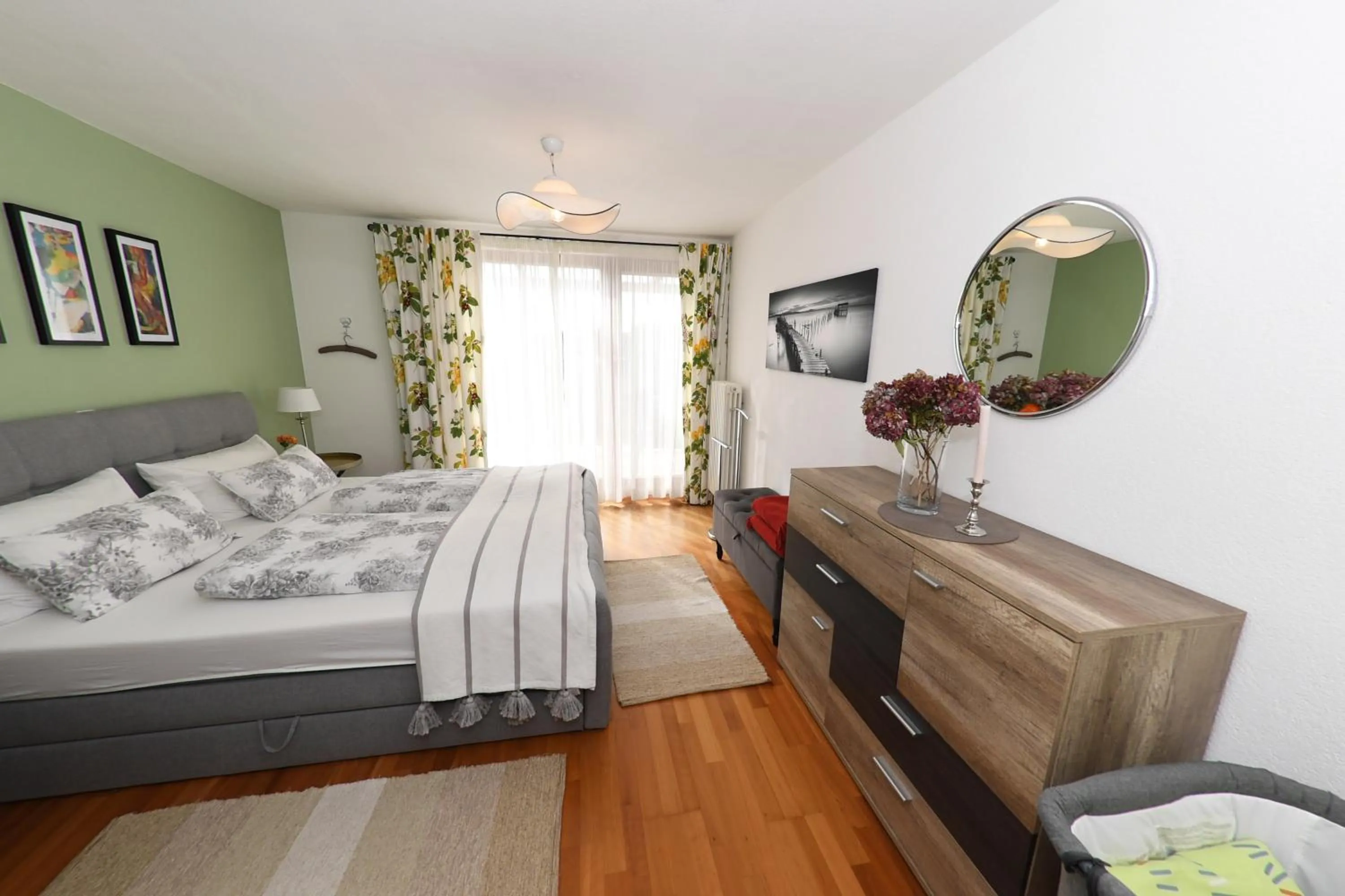 Bedroom, Bed in Sonniges Familien-Nest im Allgäu