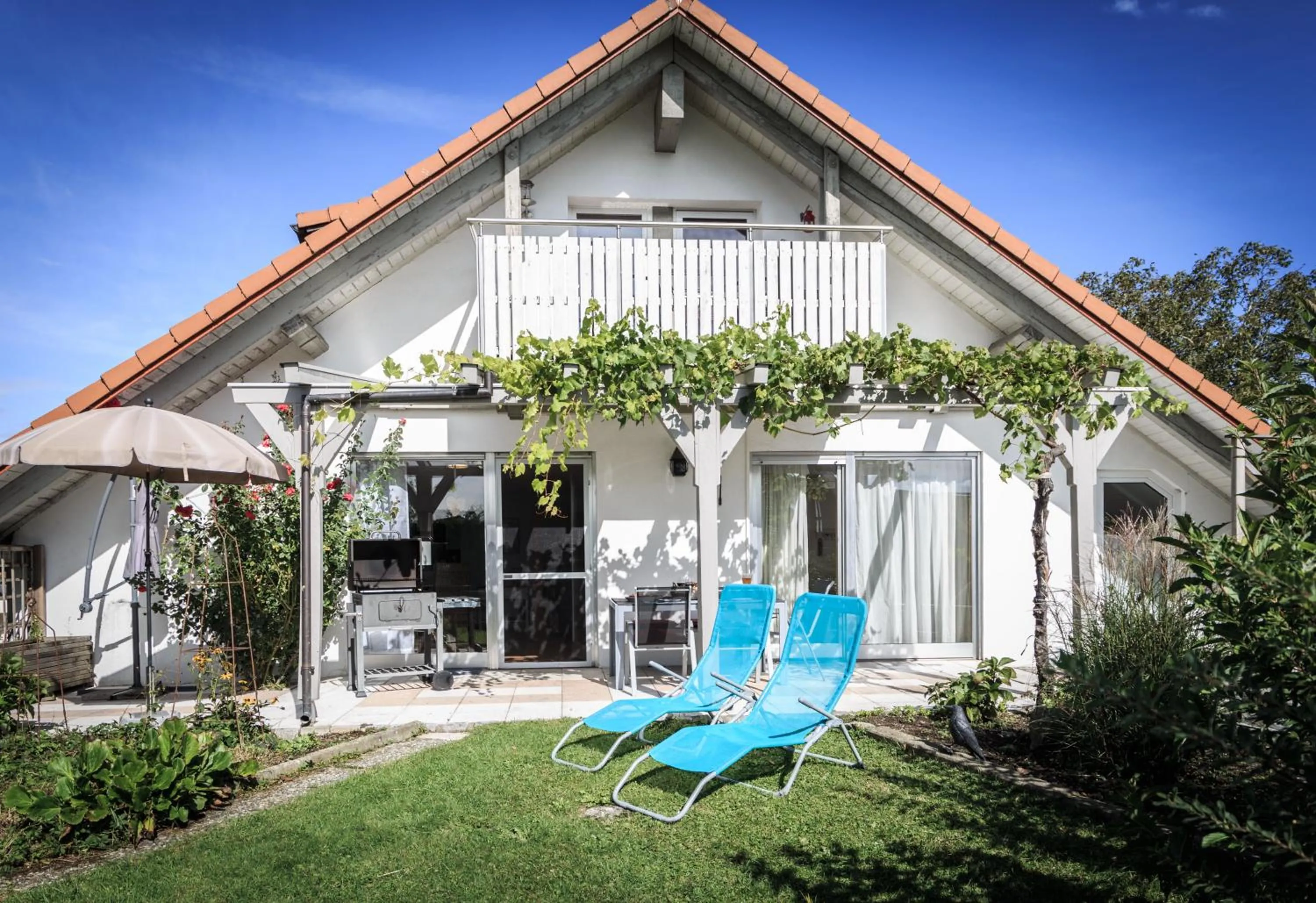 Property building in Ferienwohnung Luisa