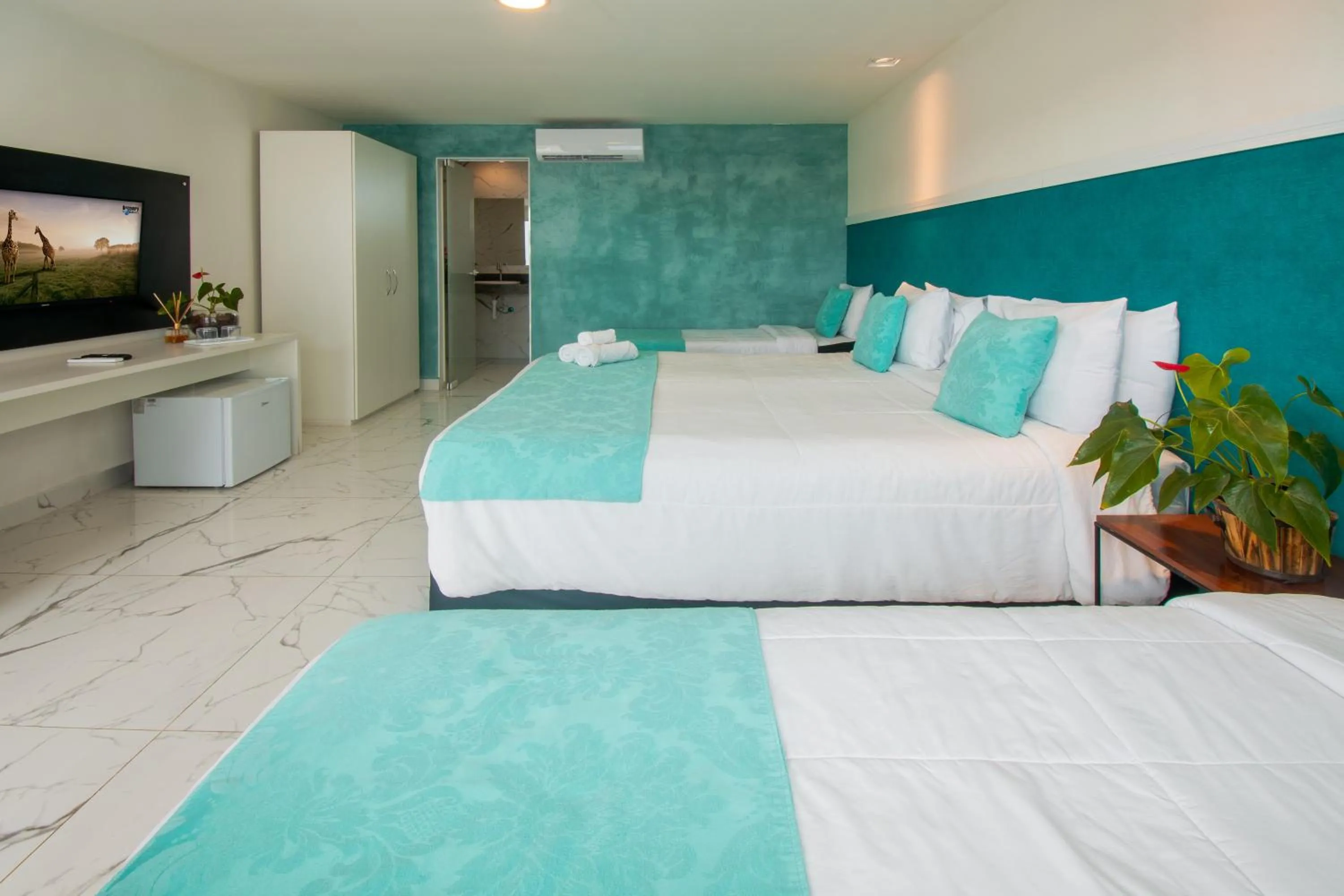 Bed in Pousada Aroma do Mar by Latitud Hoteles