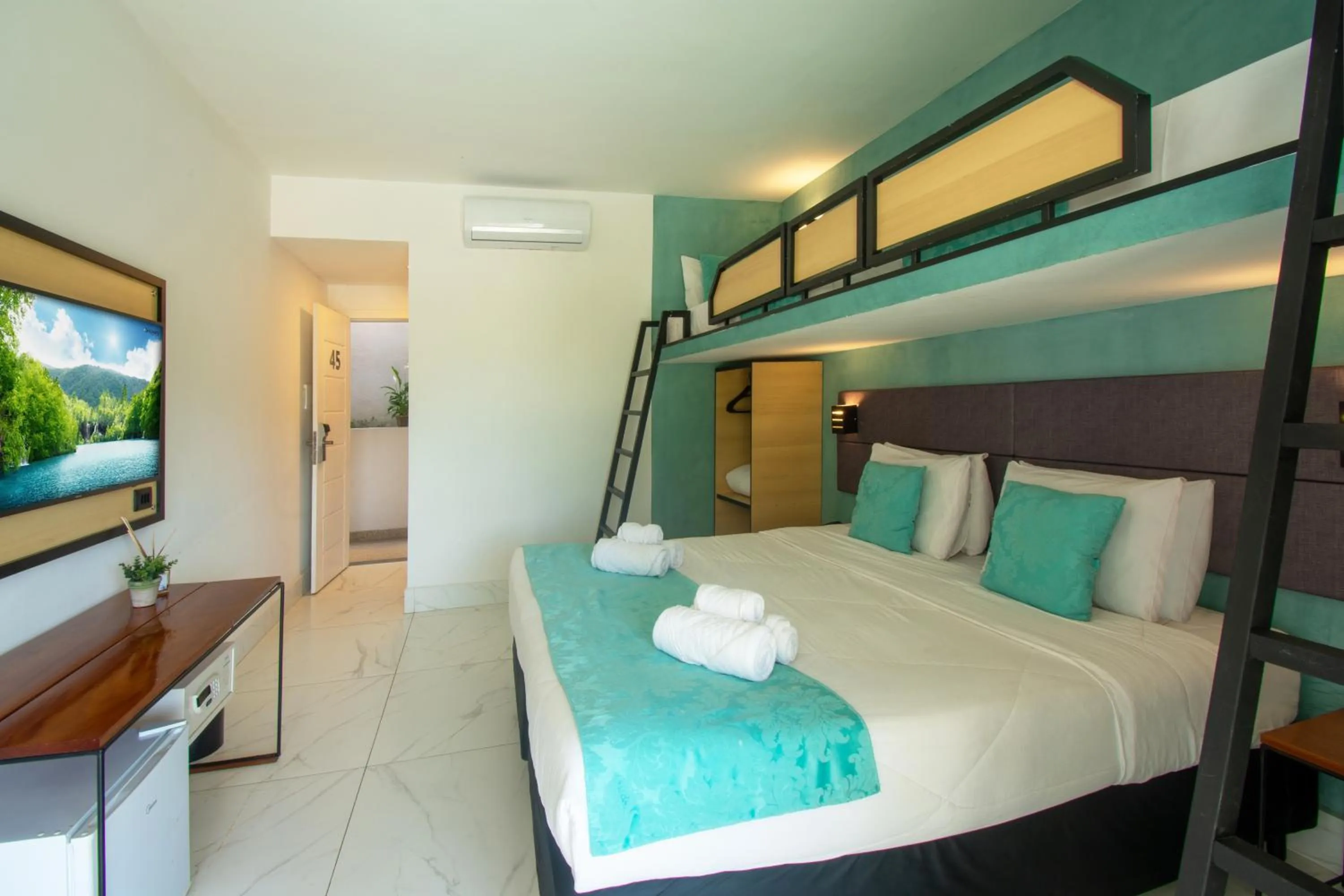 Bed in Pousada Aroma do Mar by Latitud Hoteles