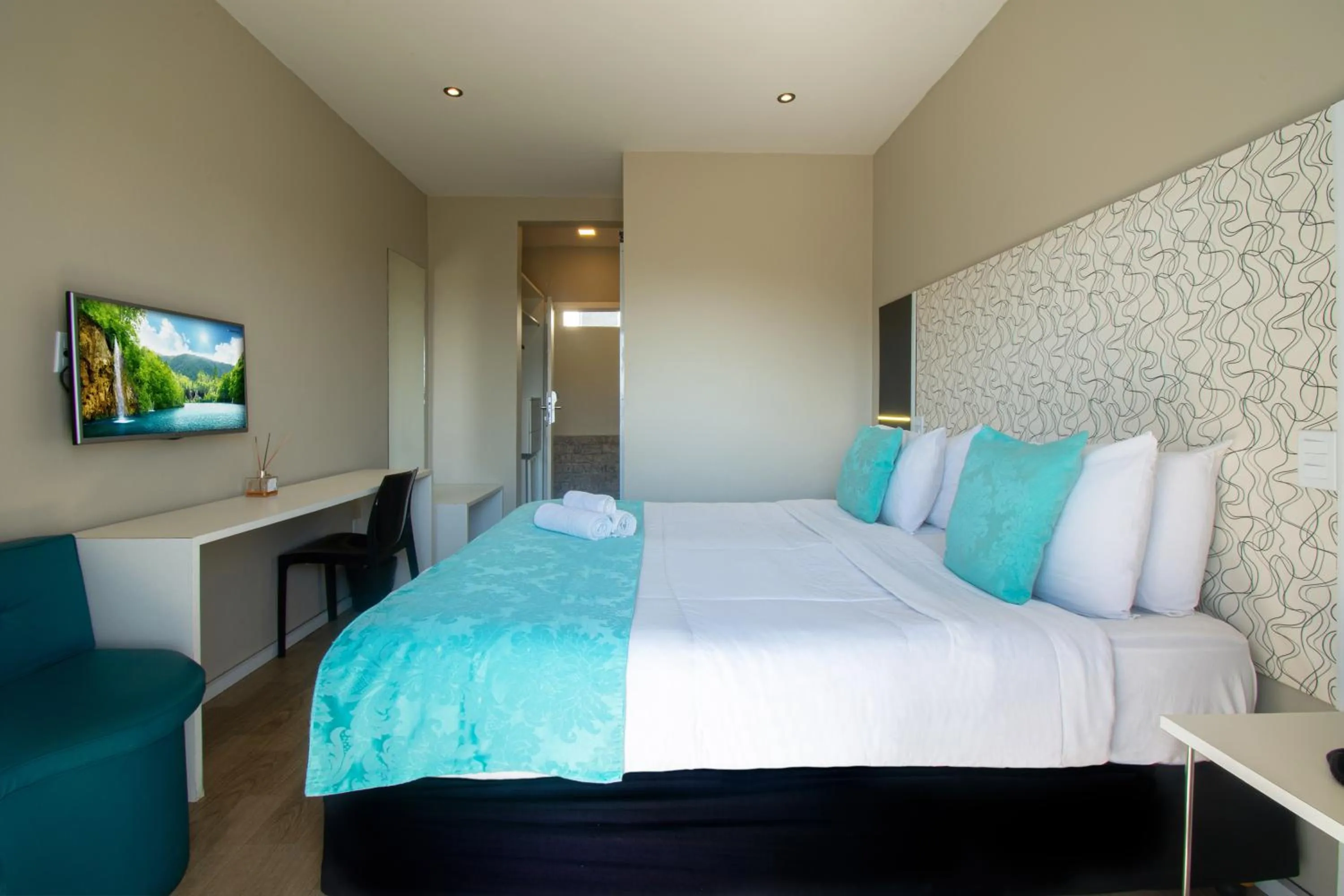 Bed in Pousada Aroma do Mar by Latitud Hoteles