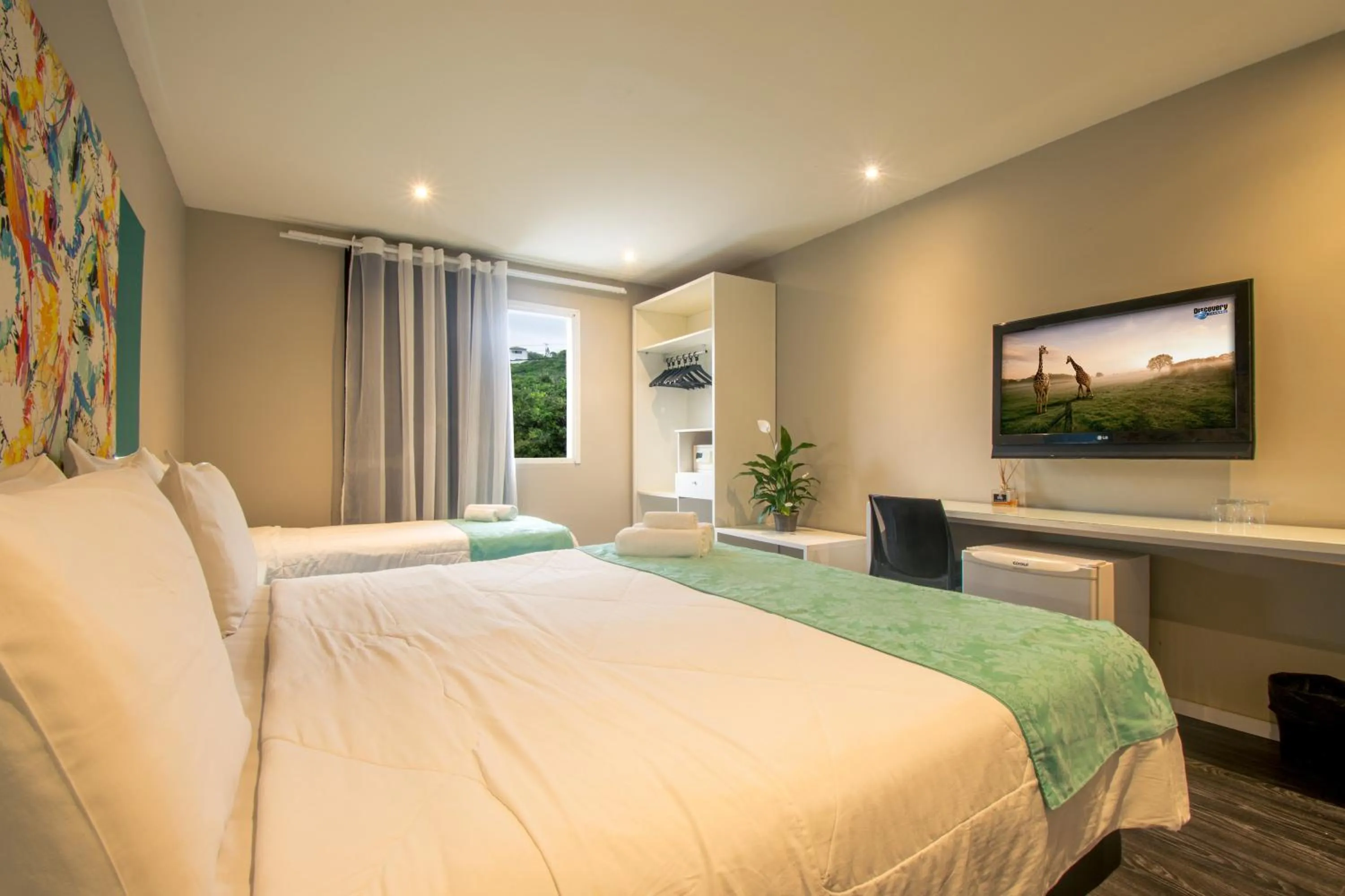 Bed in Pousada Aroma do Mar by Latitud Hoteles