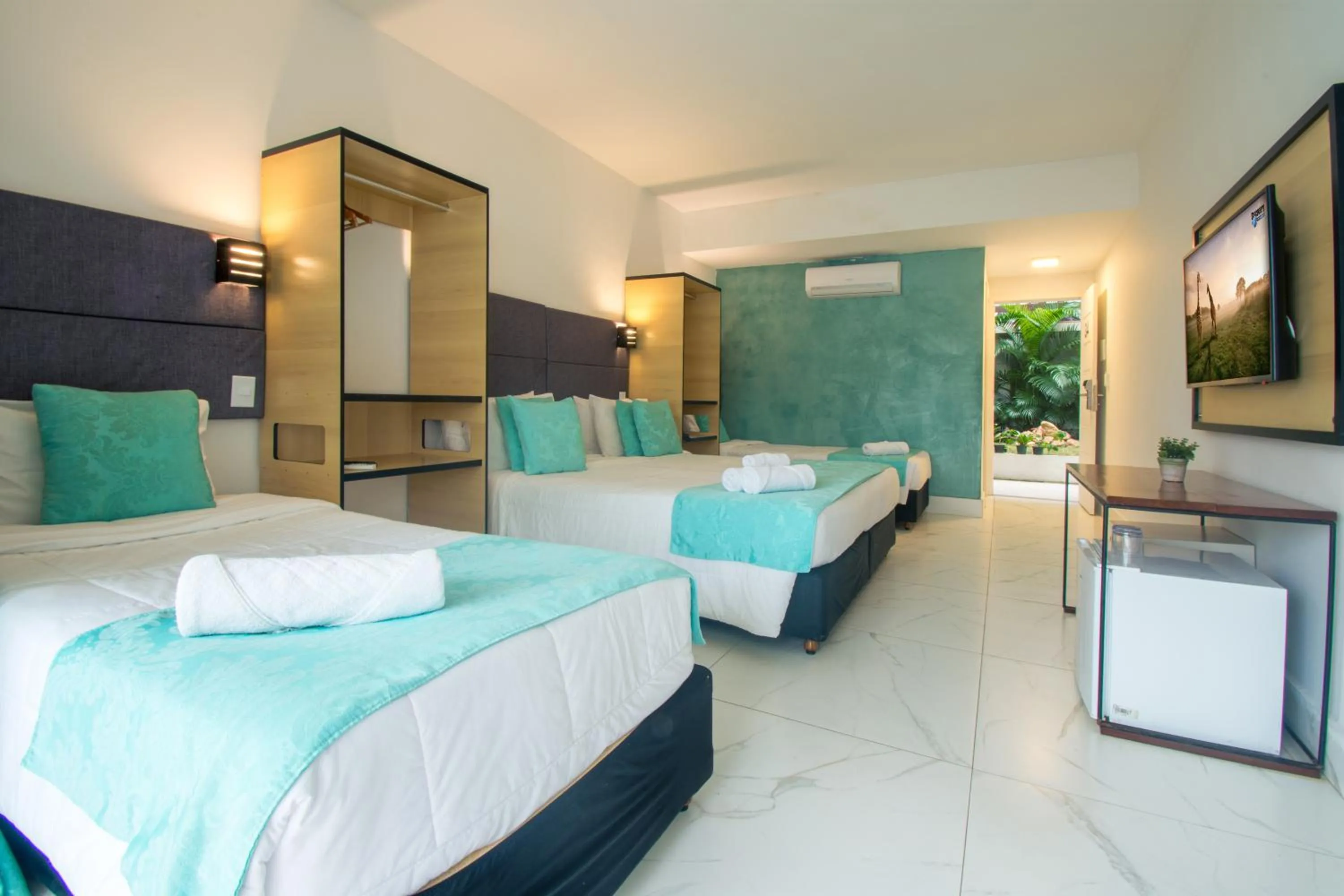 Bed in Pousada Aroma do Mar by Latitud Hoteles