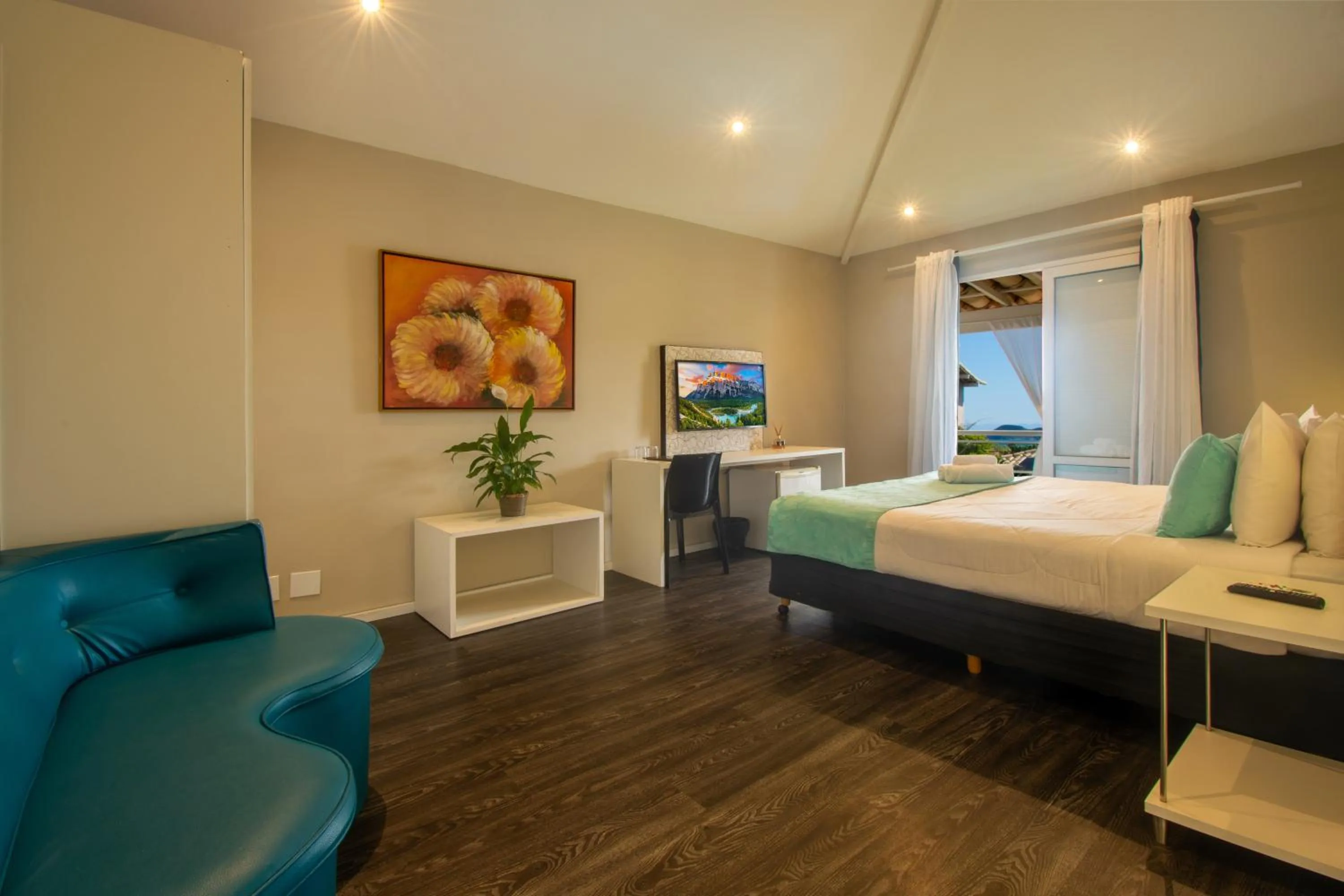 Bed in Pousada Aroma do Mar by Latitud Hoteles