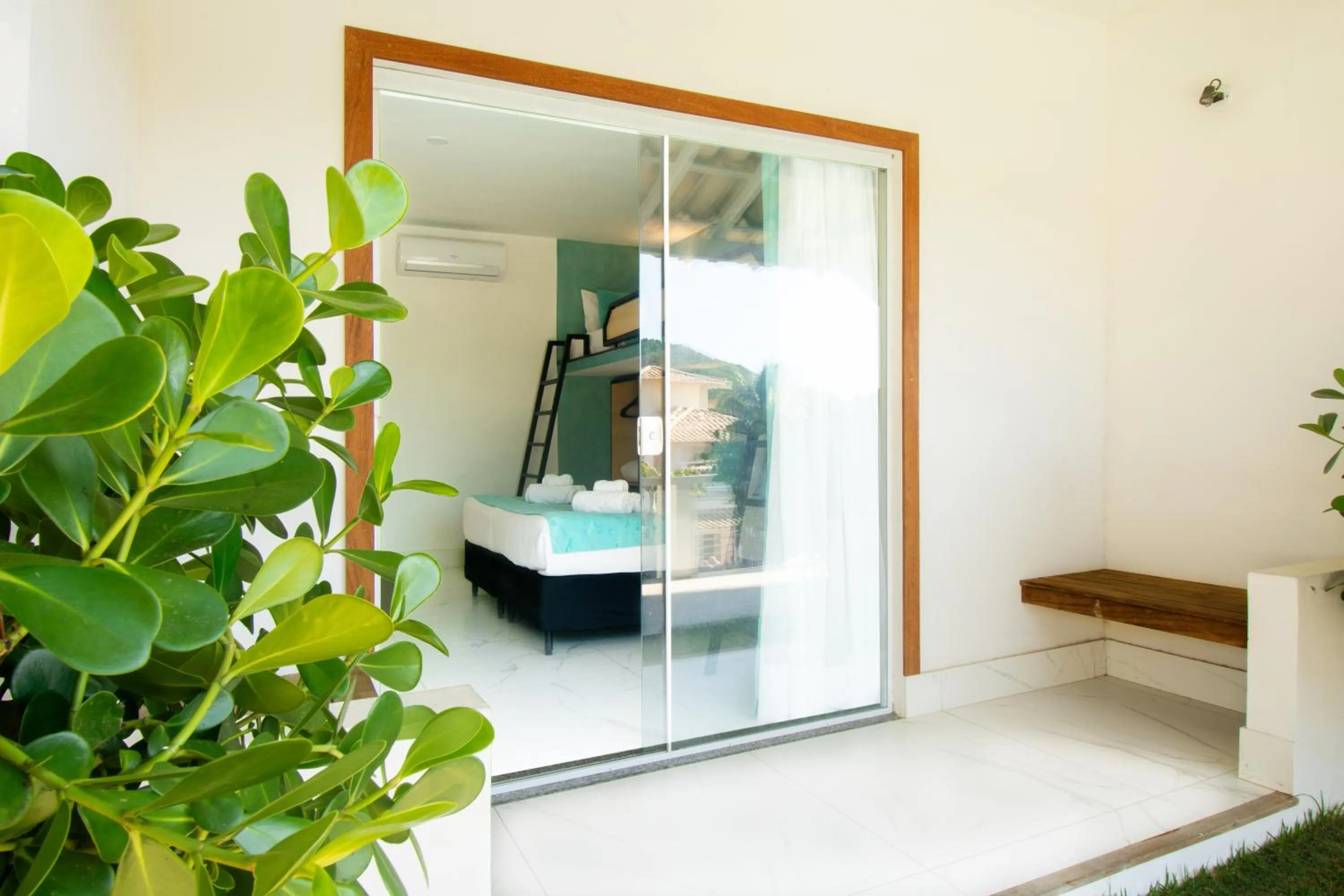 Bed in Pousada Aroma do Mar by Latitud Hoteles