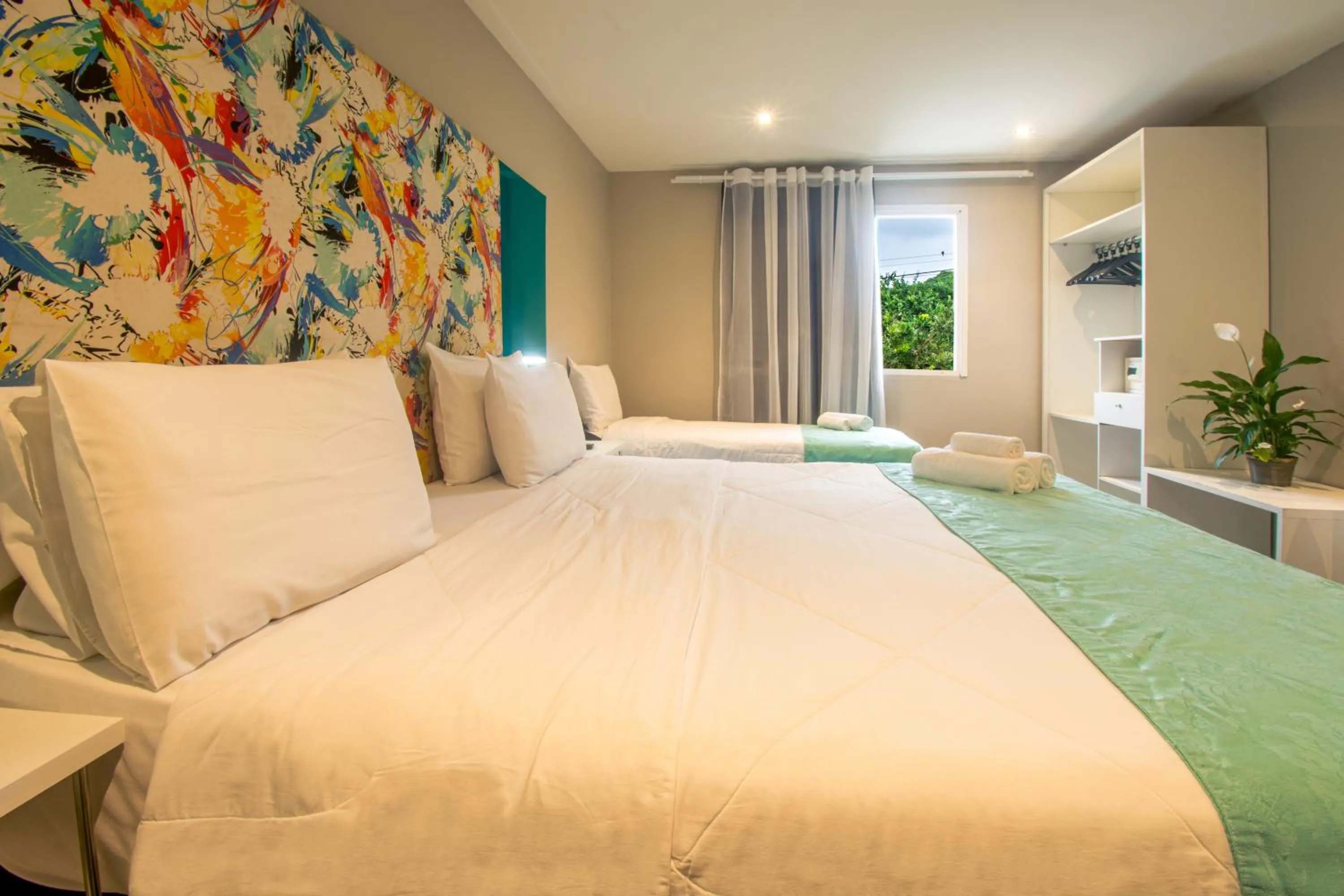 Bed in Pousada Aroma do Mar by Latitud Hoteles