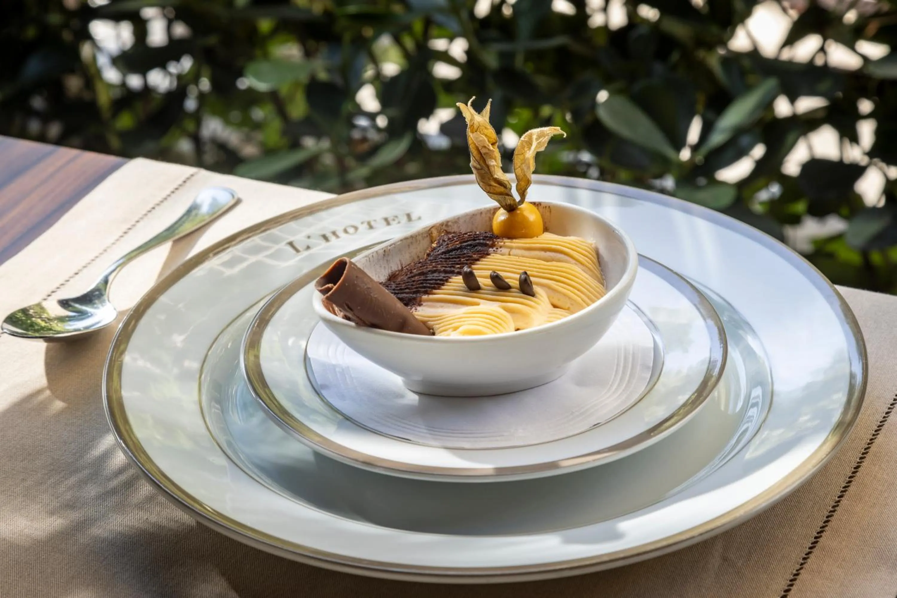 Food in L'Hotel PortoBay São Paulo