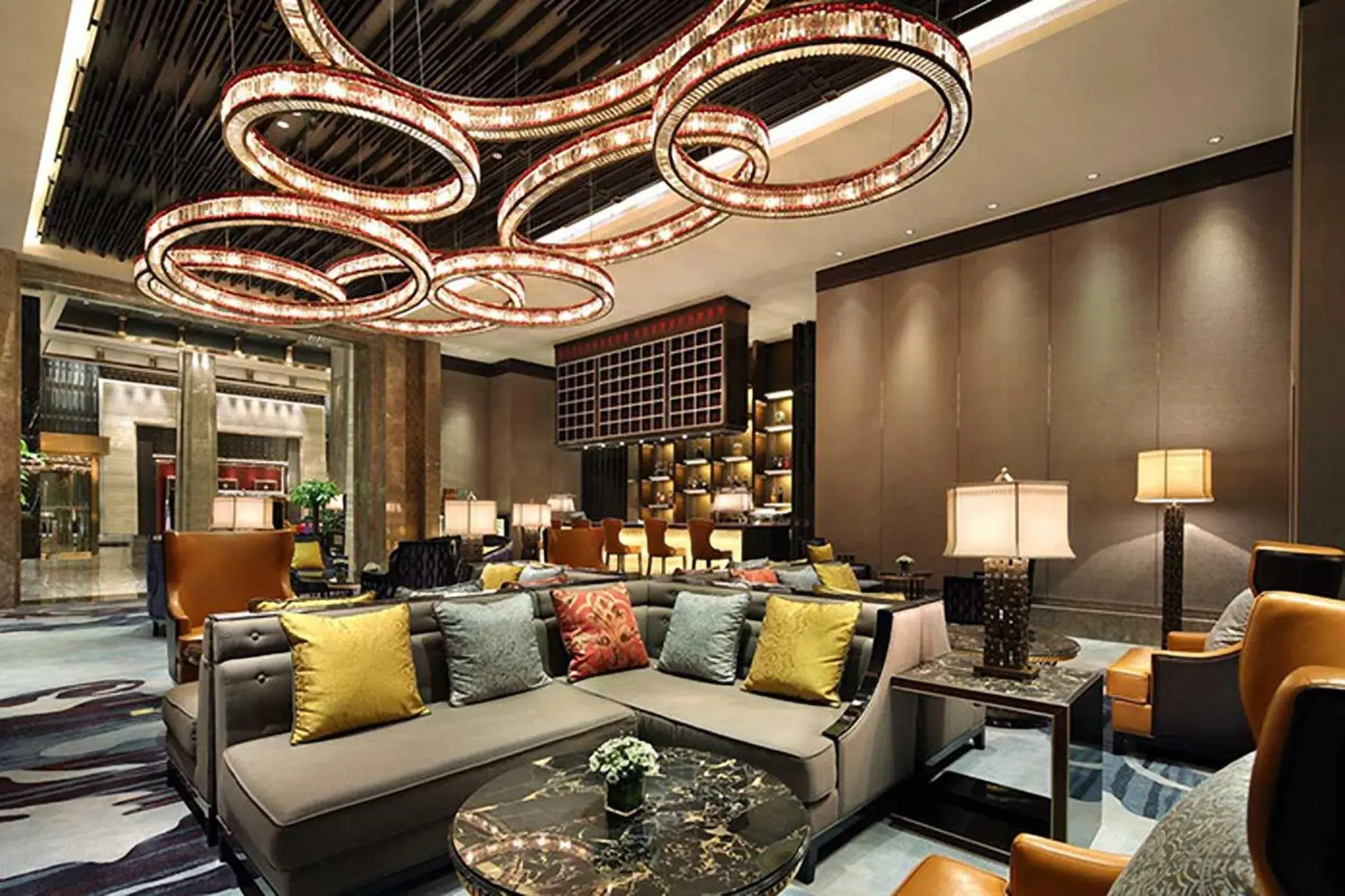 Lounge or bar in Wanda Vista Xining Lounge or bar in Wanda Vista Xining