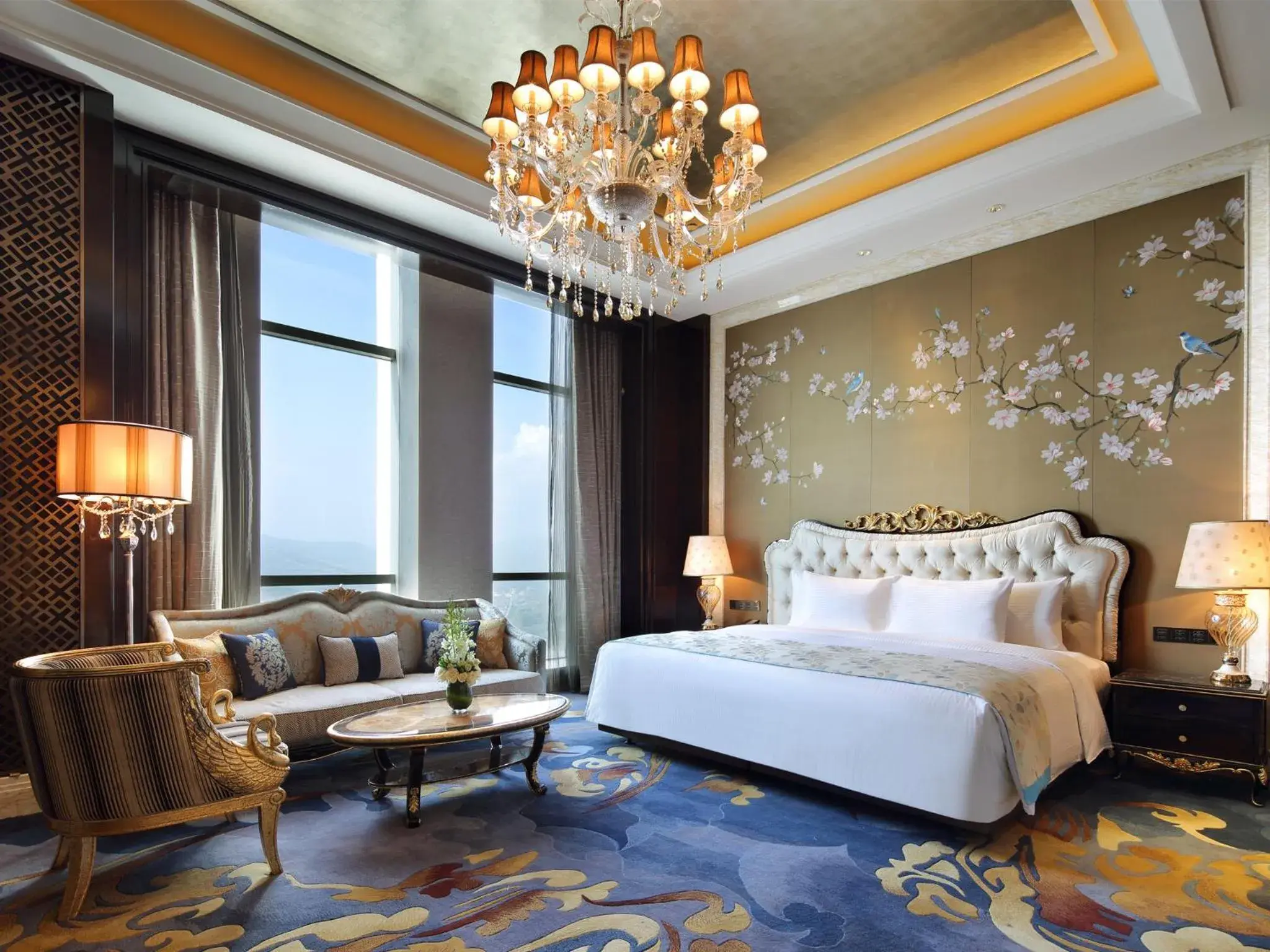 Photo of the whole room, Bed in Wanda Vista Xining Photo of the whole room, Bed in Wanda Vista Xining