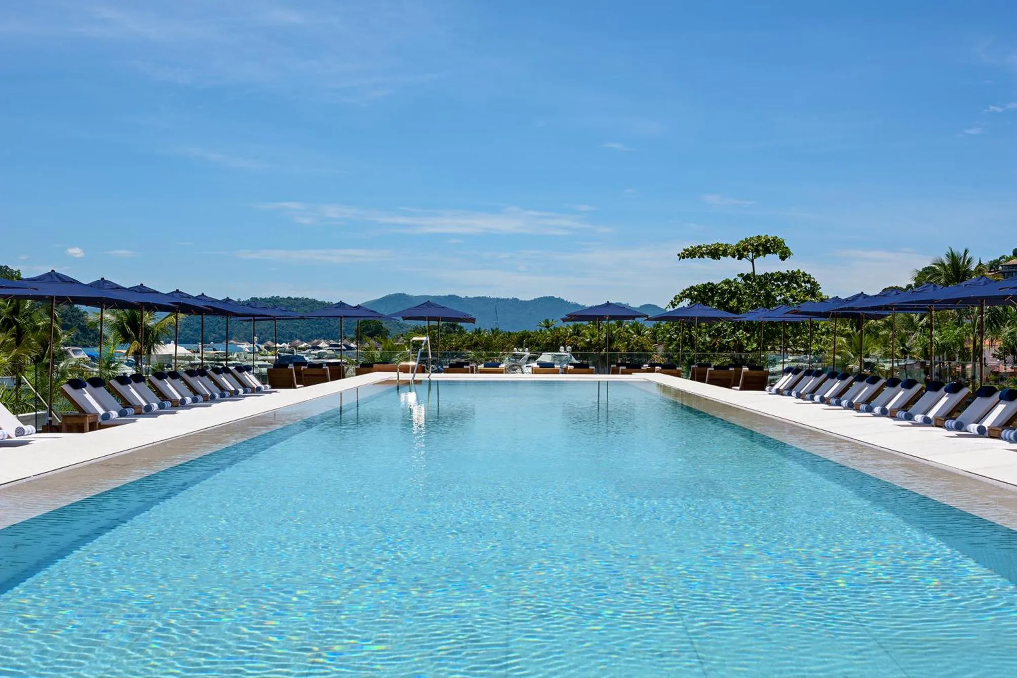 Swimming pool in Hotel Fasano Angra dos Reis