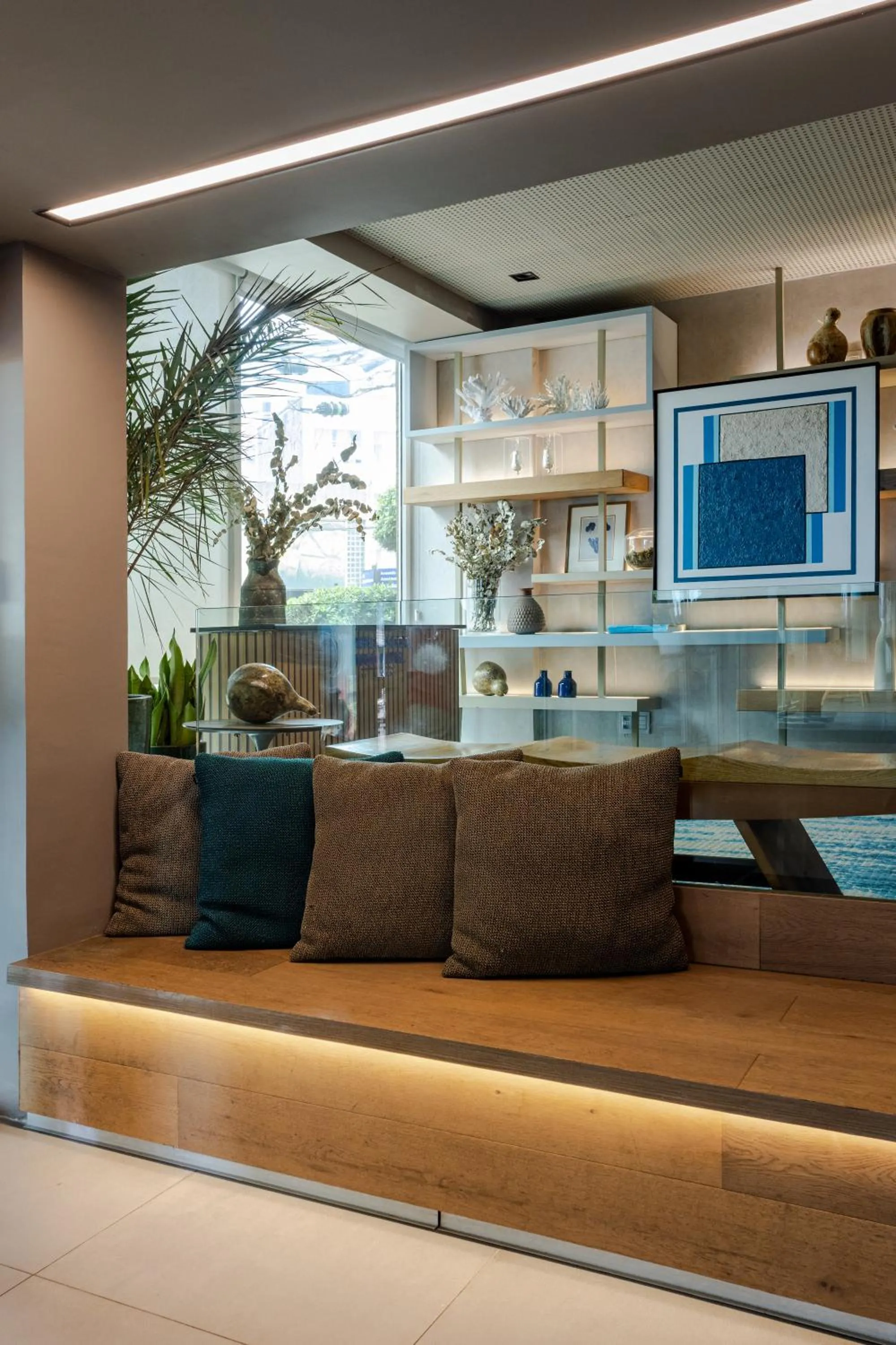 Living room in Monte Pascoal Praia Hotel Salvador