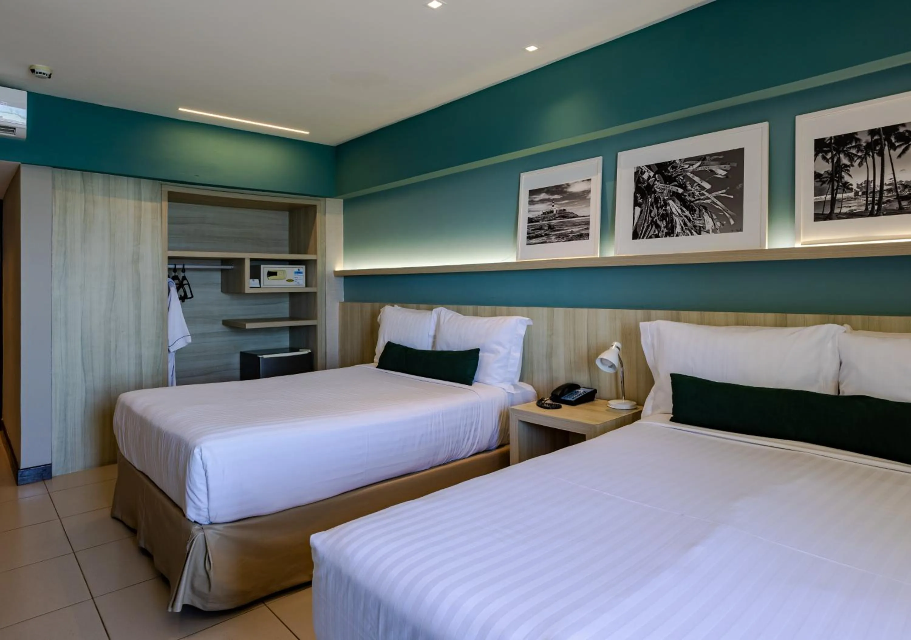 Bed in Monte Pascoal Praia Hotel Salvador