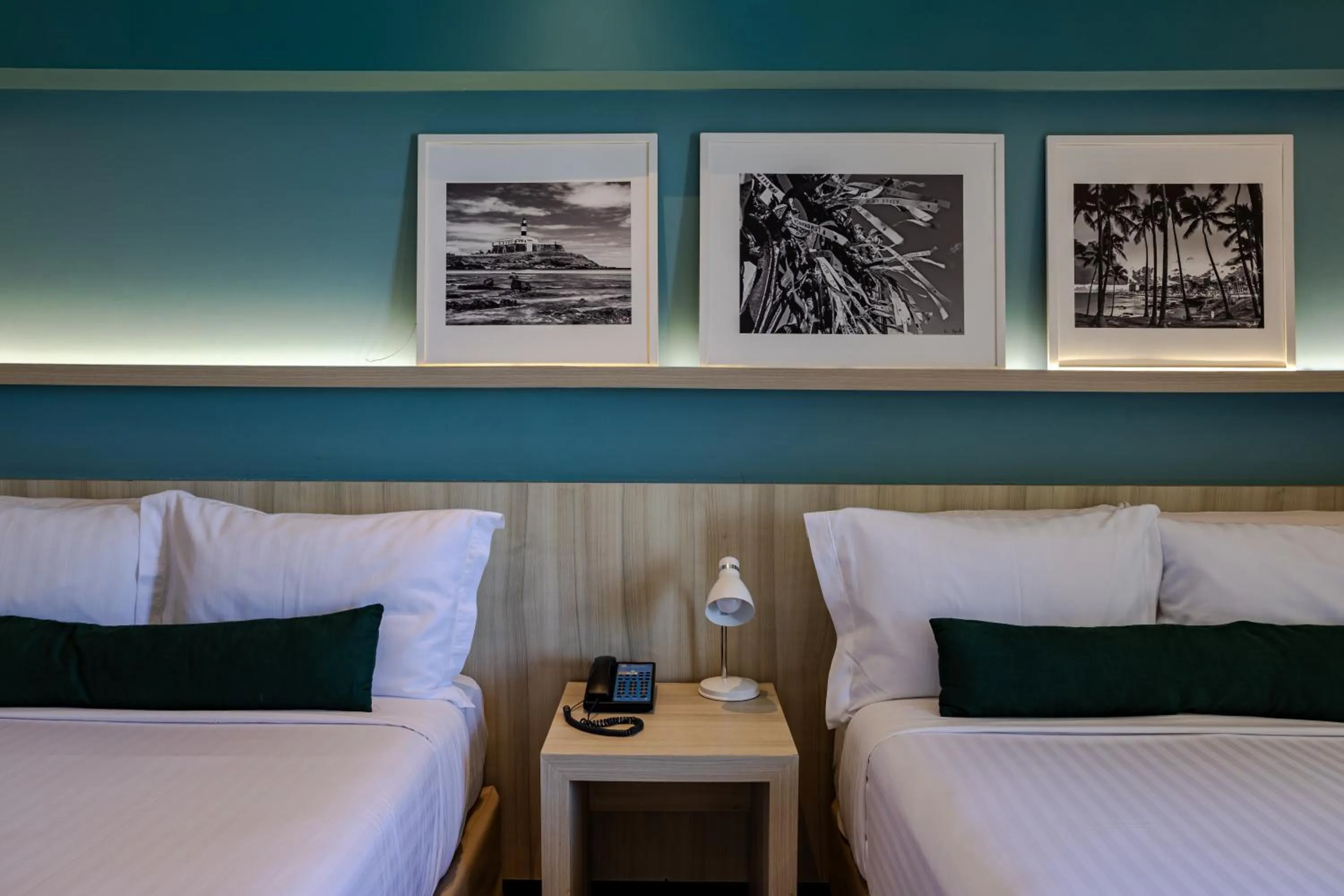 Bed in Monte Pascoal Praia Hotel Salvador