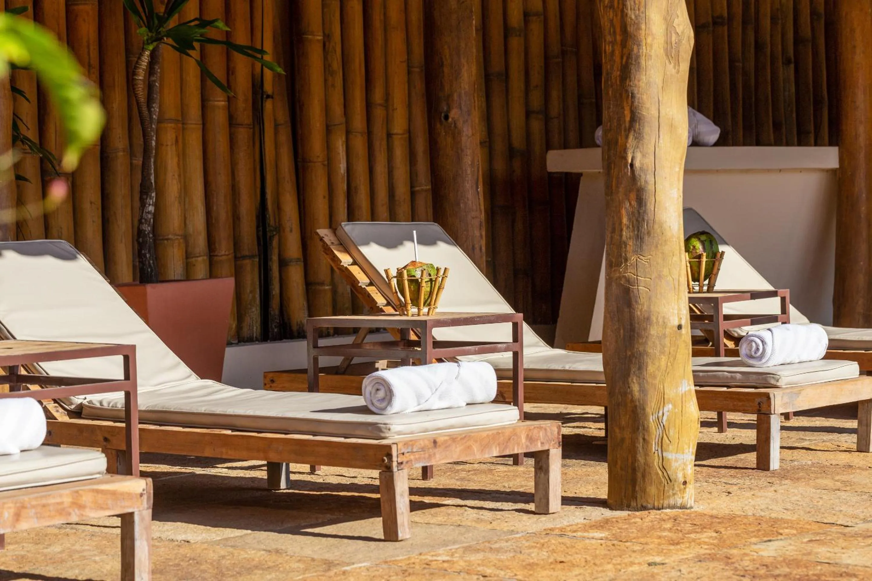 sunbed in Villa Rasa