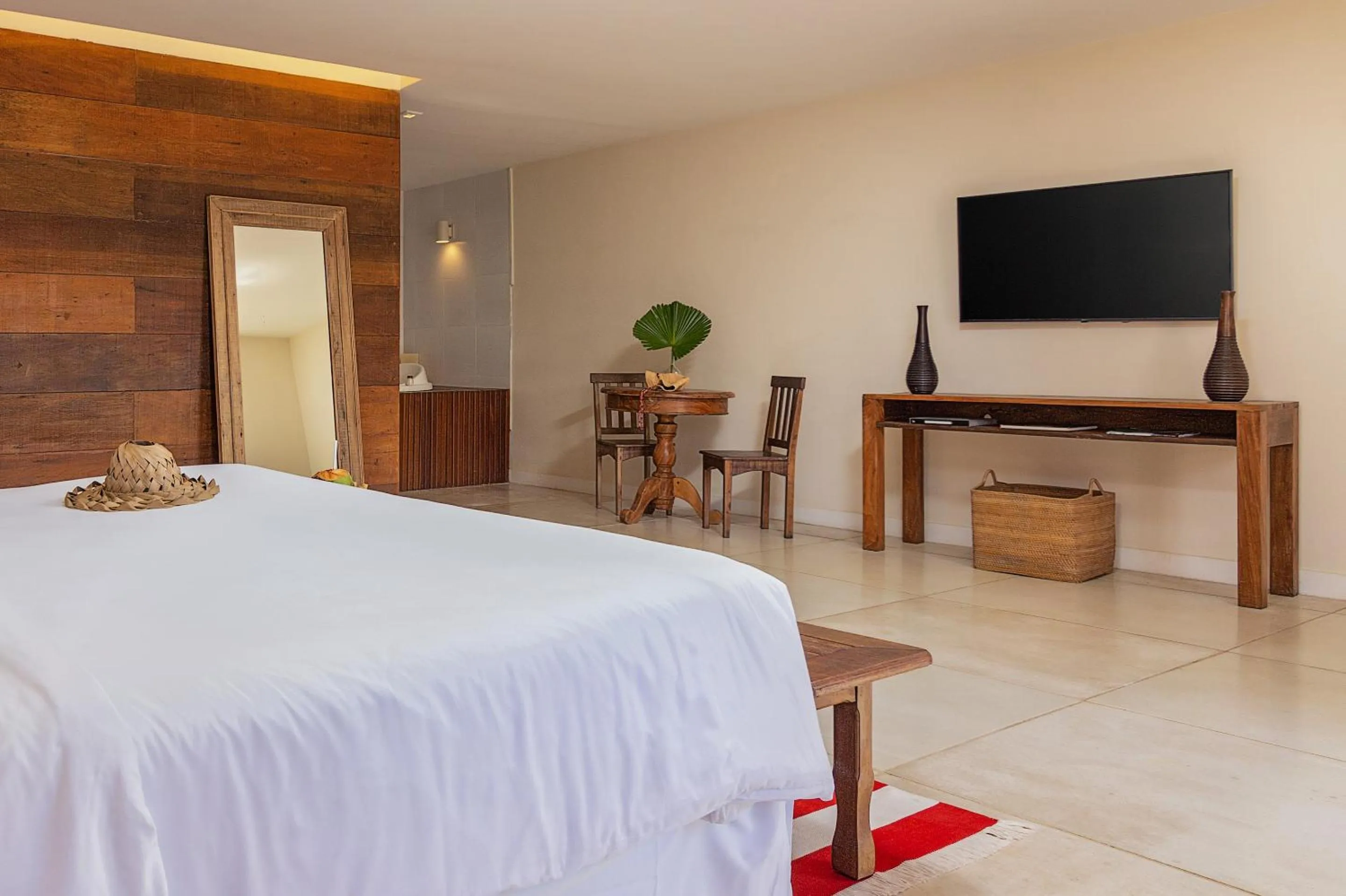 TV and multimedia, Bed in Villa Rasa