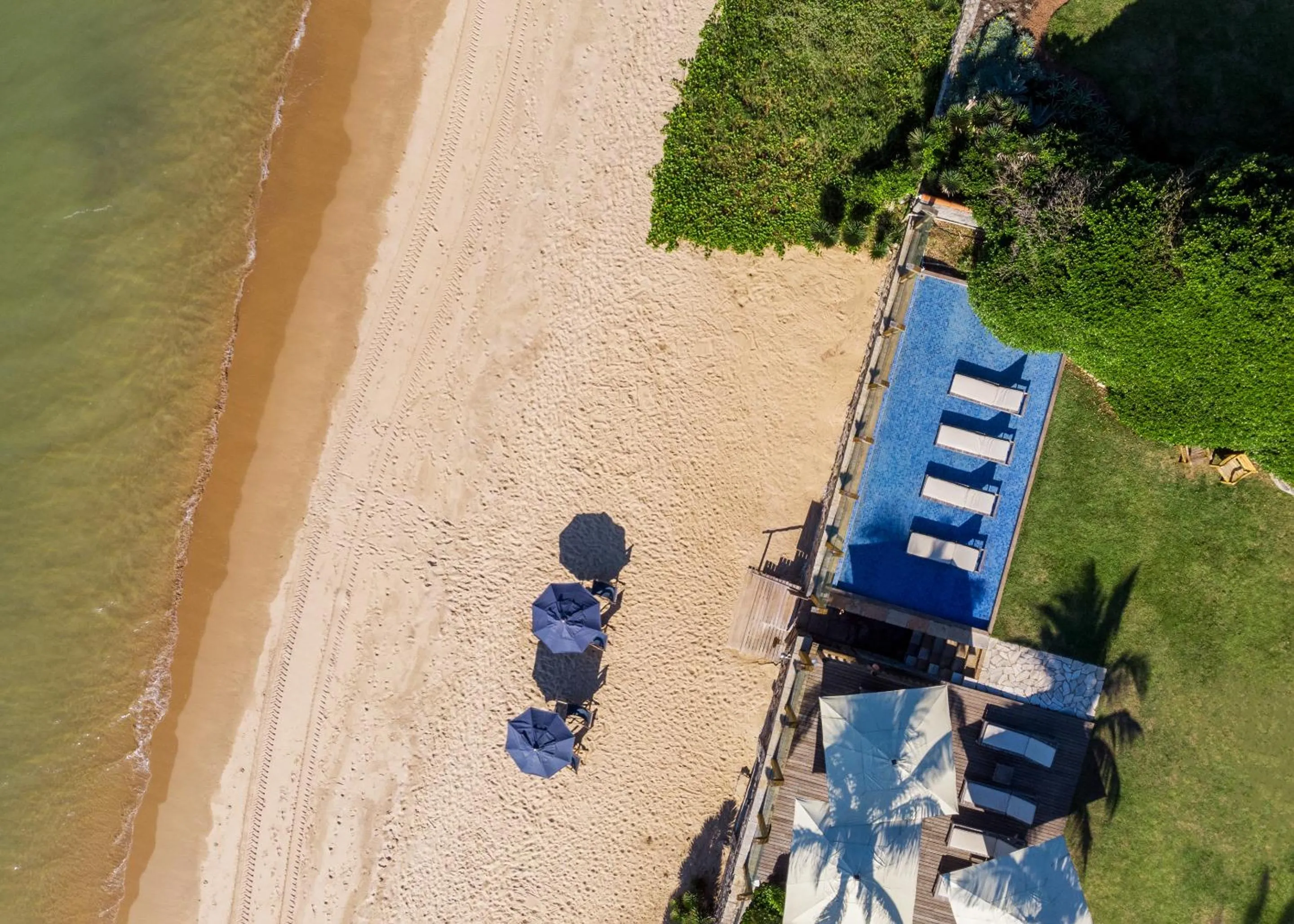 Bird's eye view in Villa Rasa