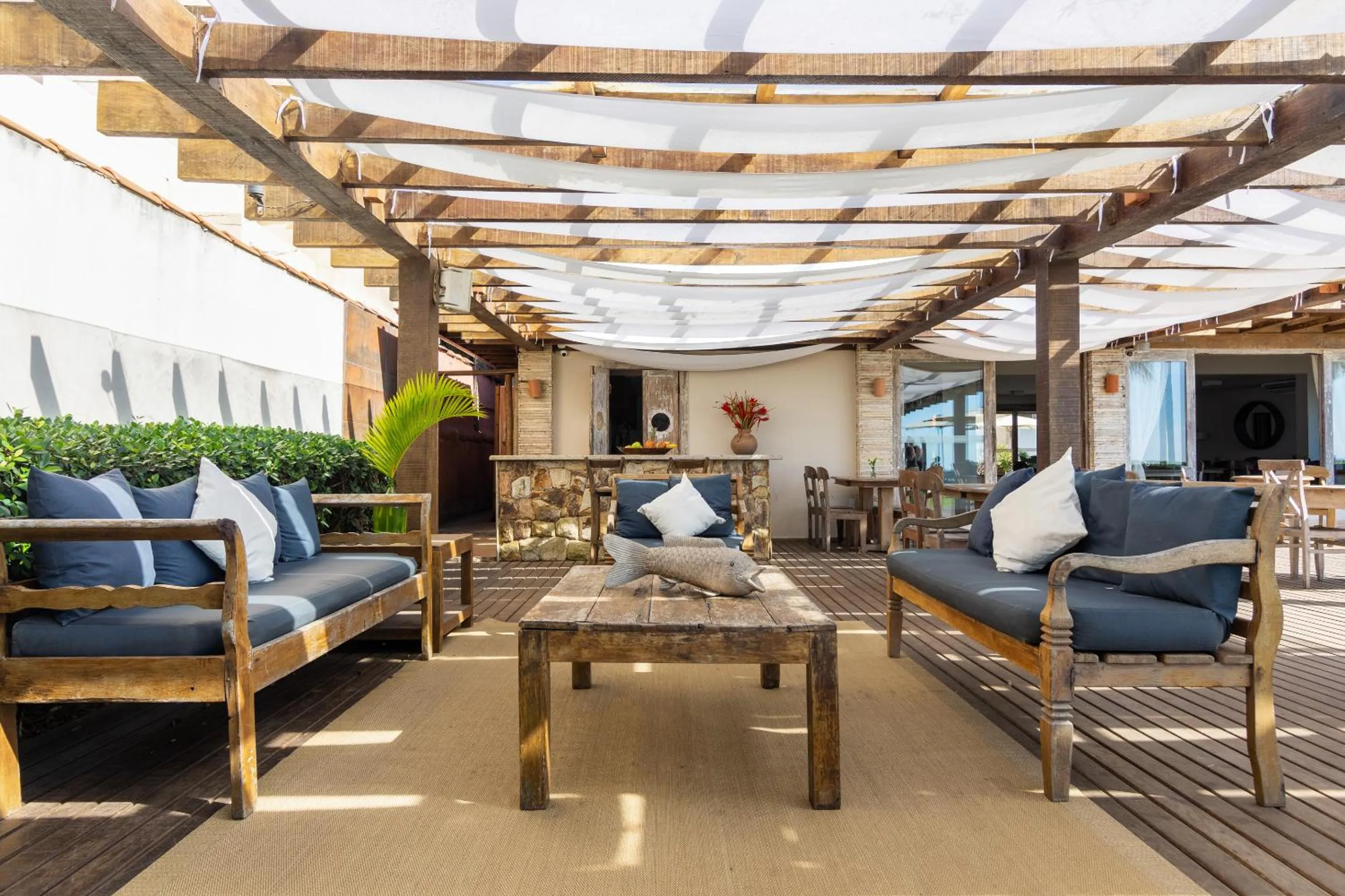 Seating area in Villa Rasa