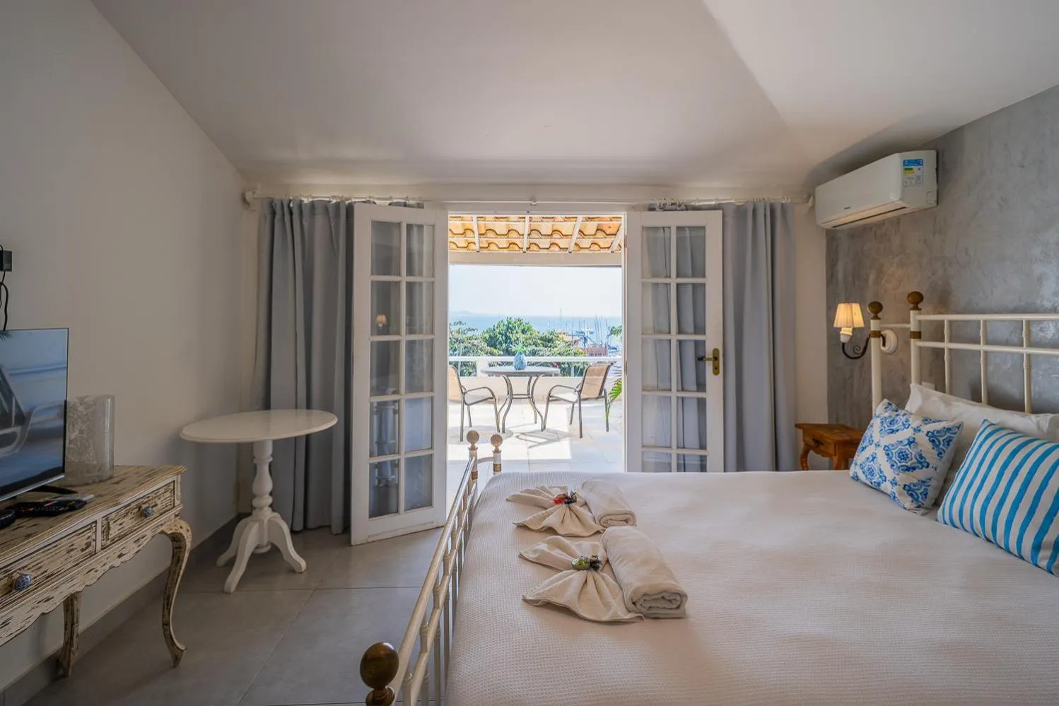 TV and multimedia, Bed in Pousada Baía Bonita