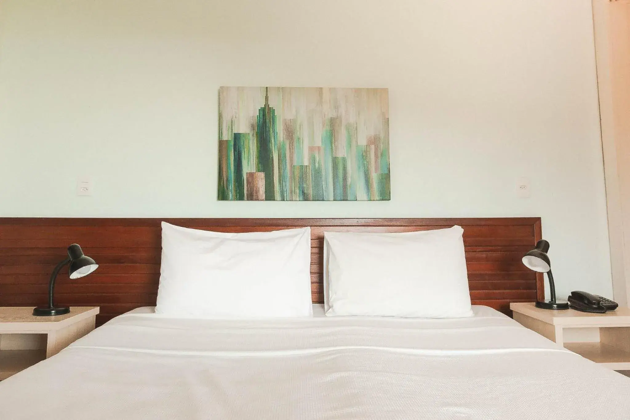 Bed in Colonna Galapagos Garden Hotel Bed in Colonna Galapagos Garden Hotel