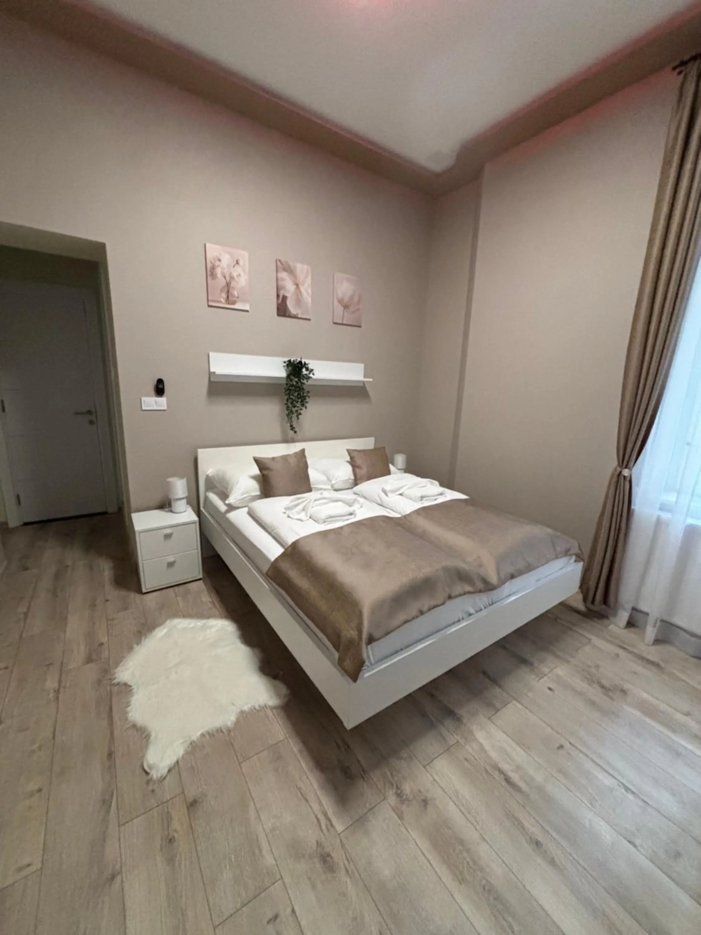 Bed in Partium Hotel Szeged