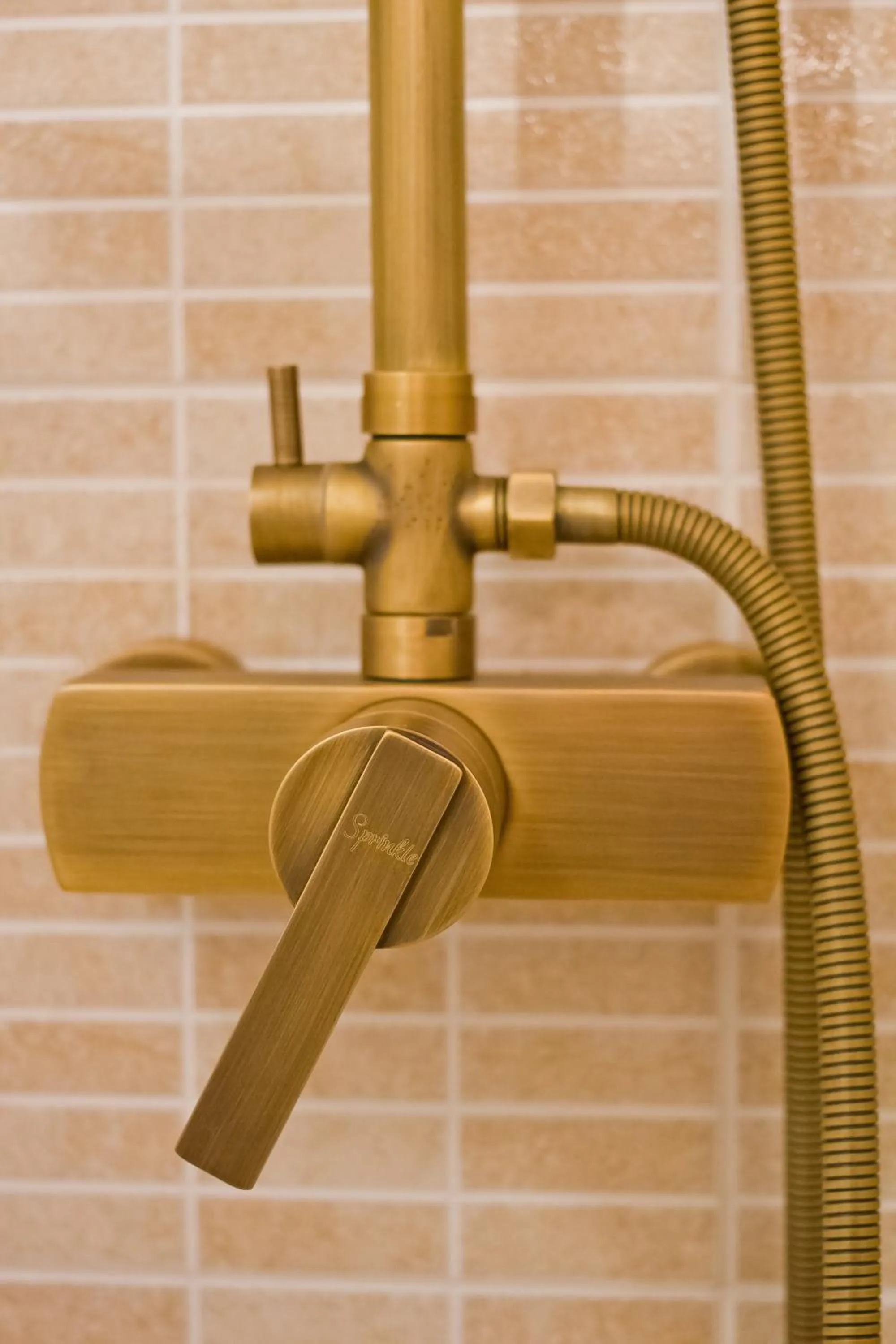 Bathroom in Golden Rooms Bed & Breakfast