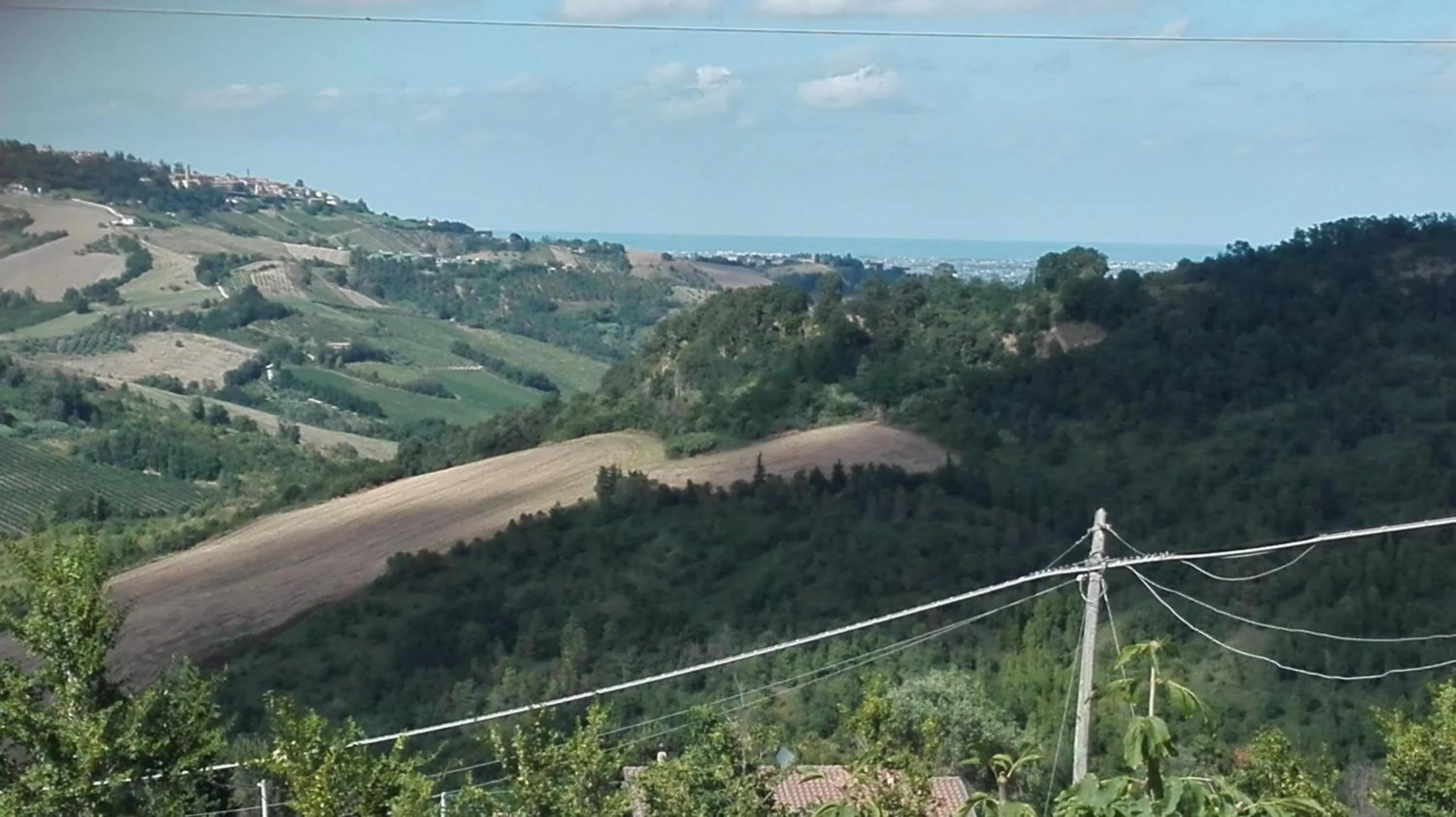 Natural landscape in B&B RIPALTA