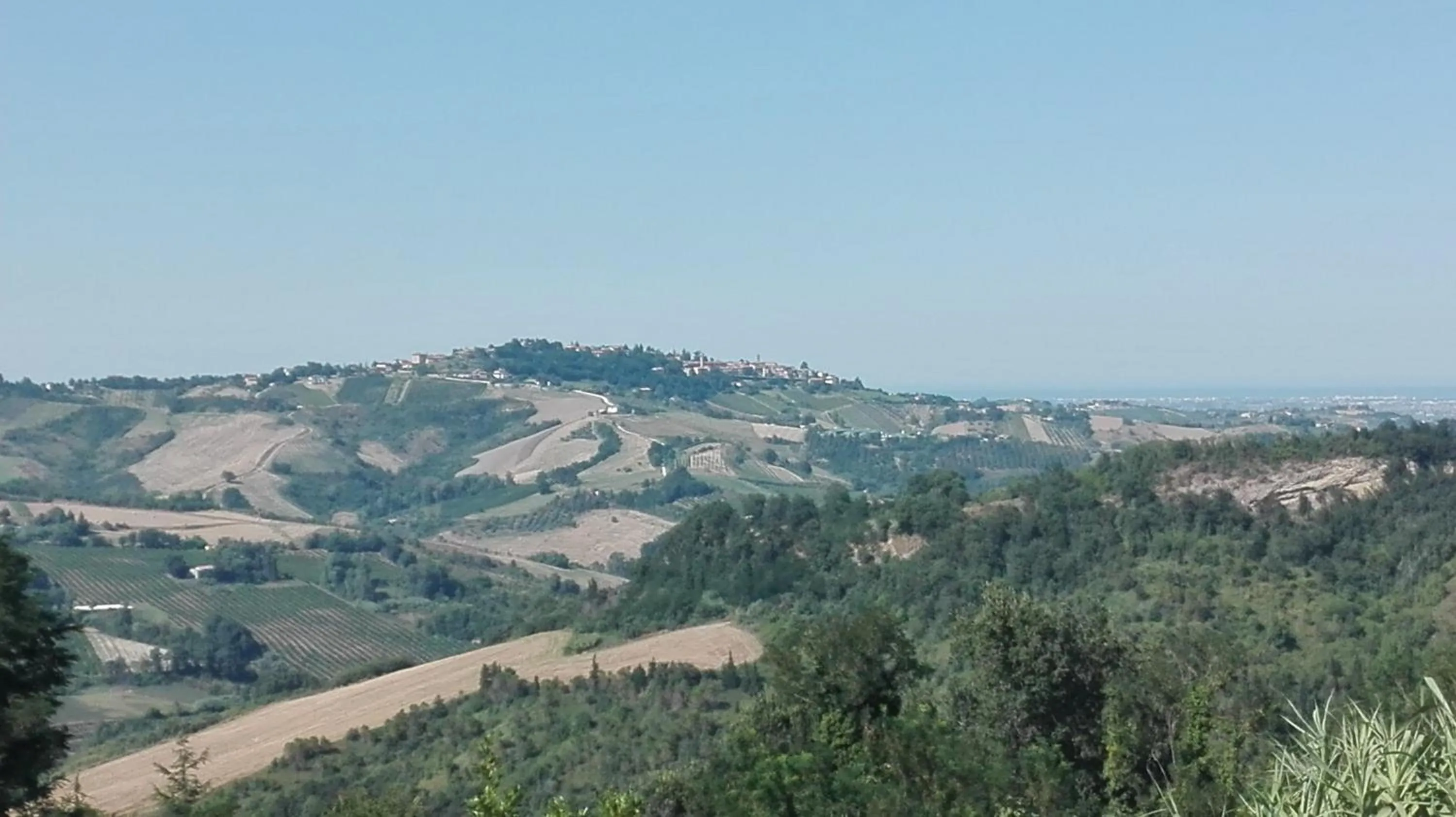 Natural landscape in B&B RIPALTA