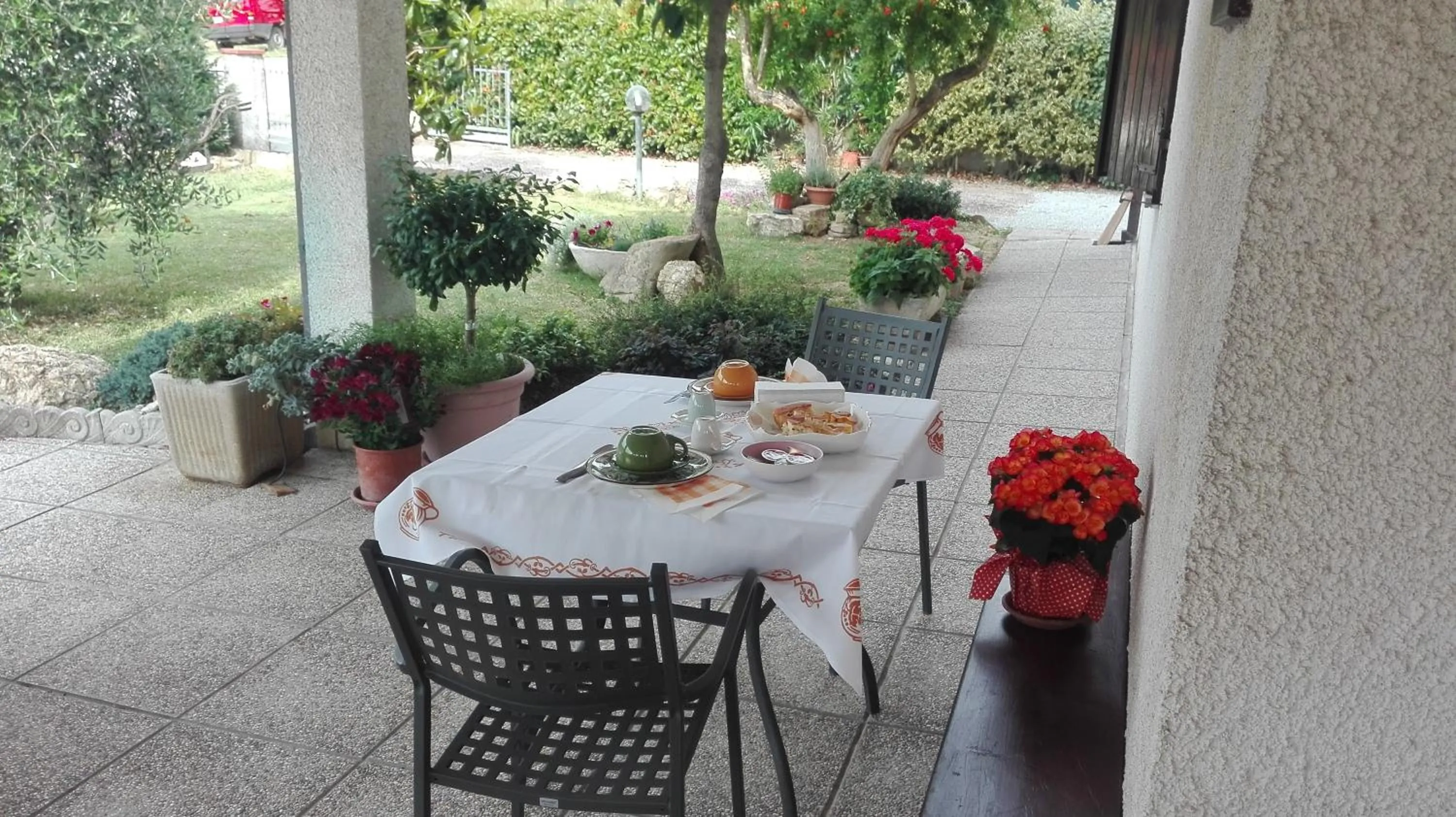 Garden in B&B RIPALTA