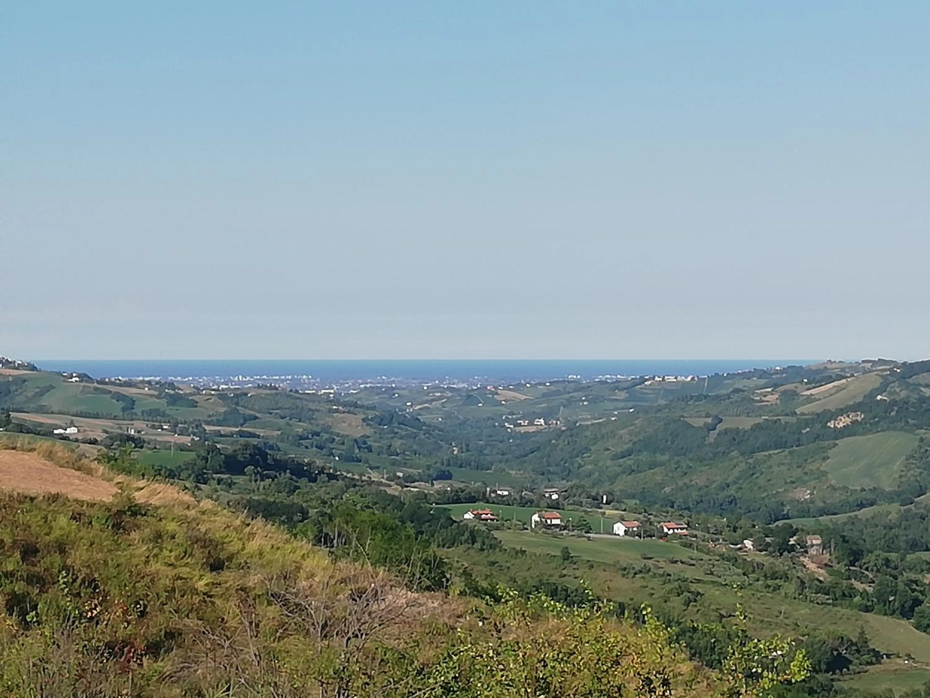 Sea view in B&B RIPALTA