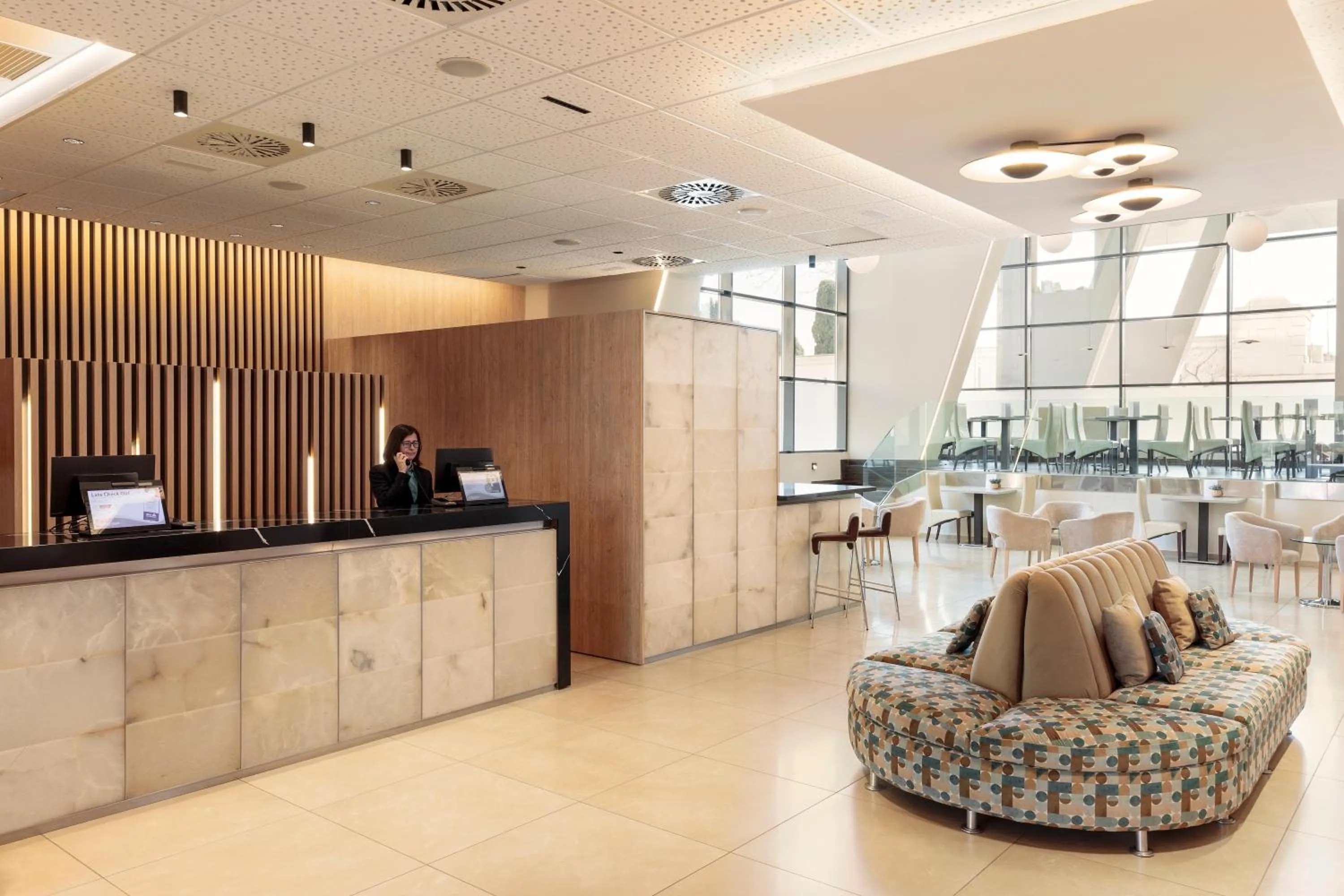 Lobby or reception in Hotel Best 4 Barcelona