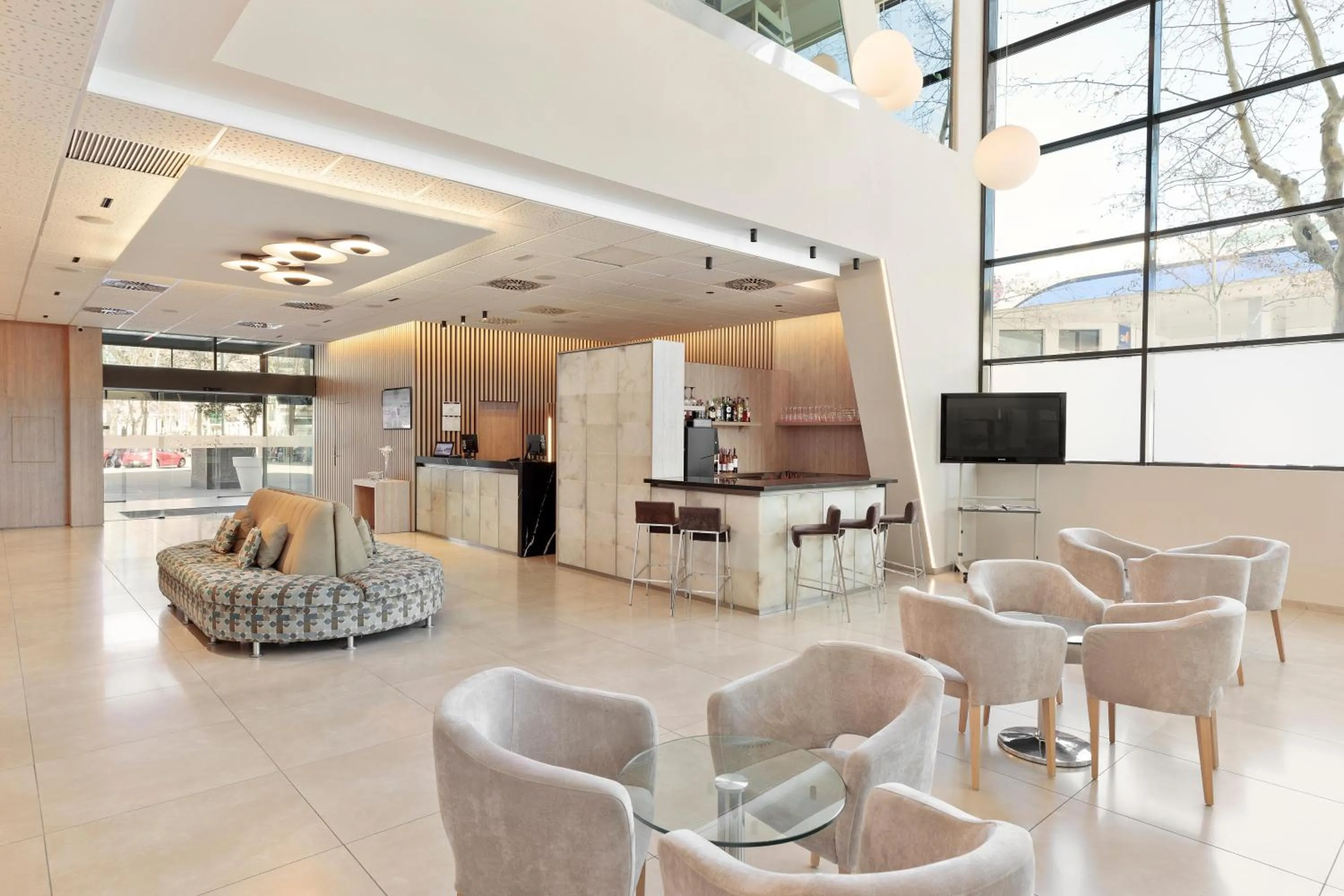 Lounge or bar in Hotel Best 4 Barcelona