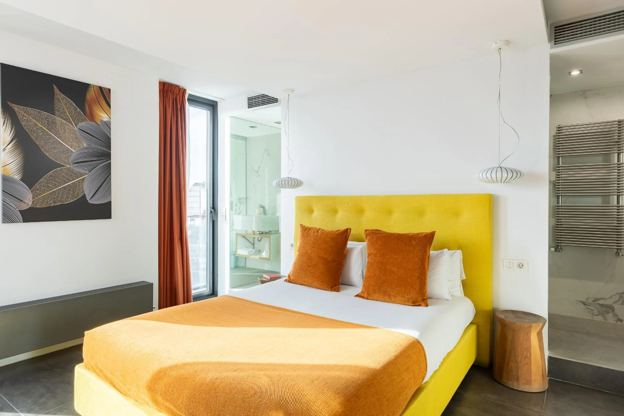 Bed in Cosmo Apartments Sants