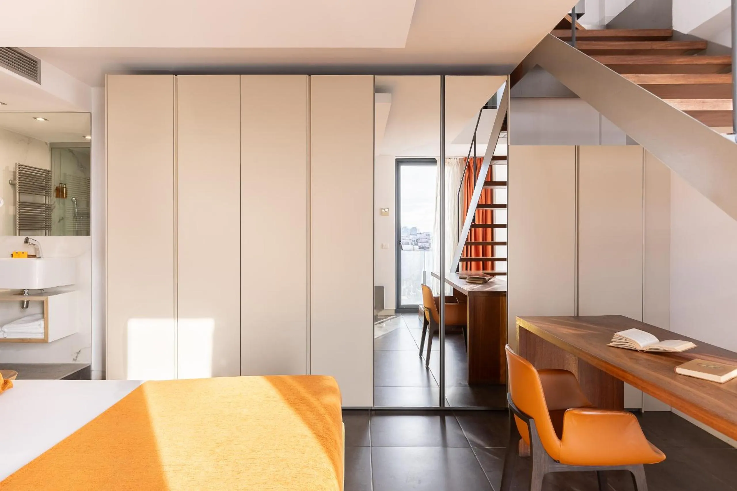 Bed in Cosmo Apartments Sants