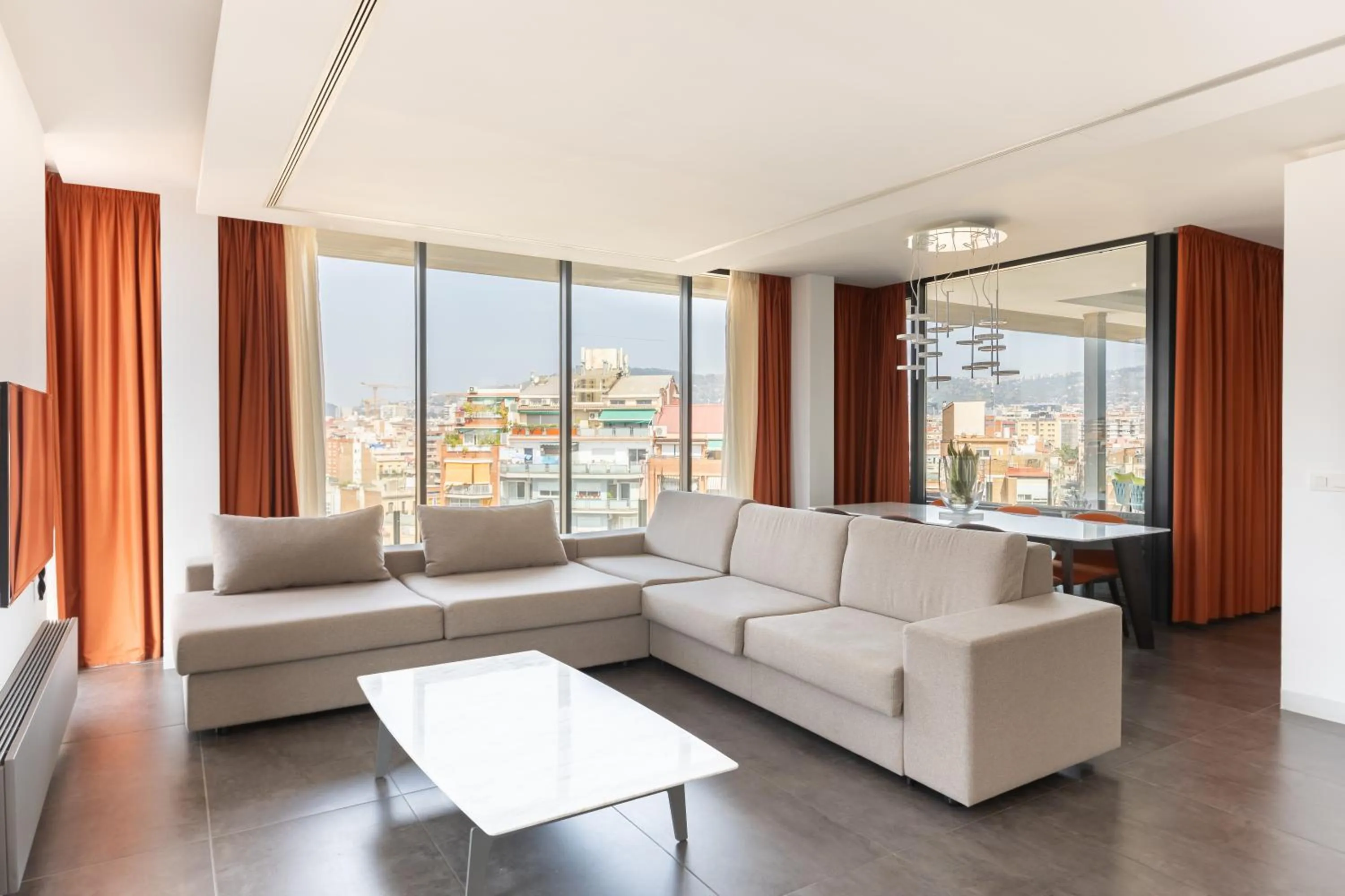 Living room in Cosmo Apartments Sants
