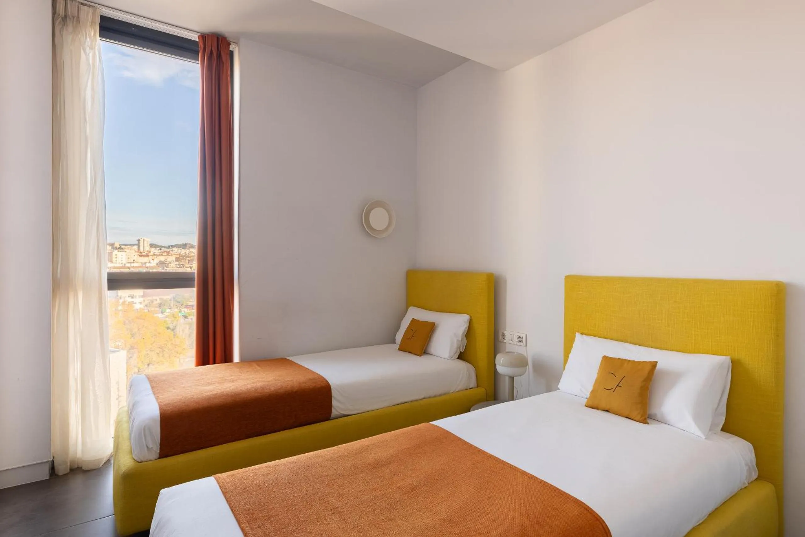 Bed in Cosmo Apartments Sants