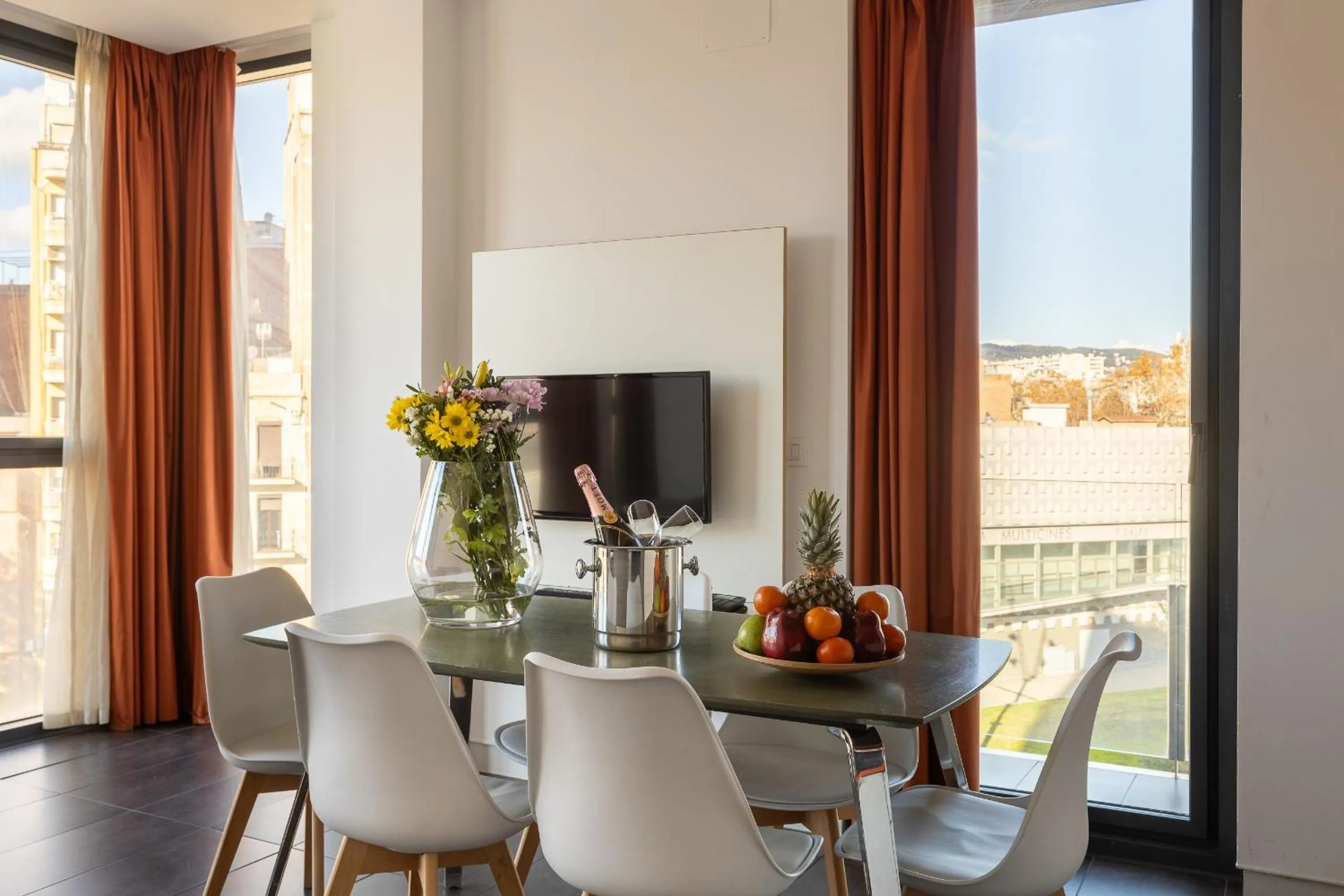 Living room in Cosmo Apartments Sants