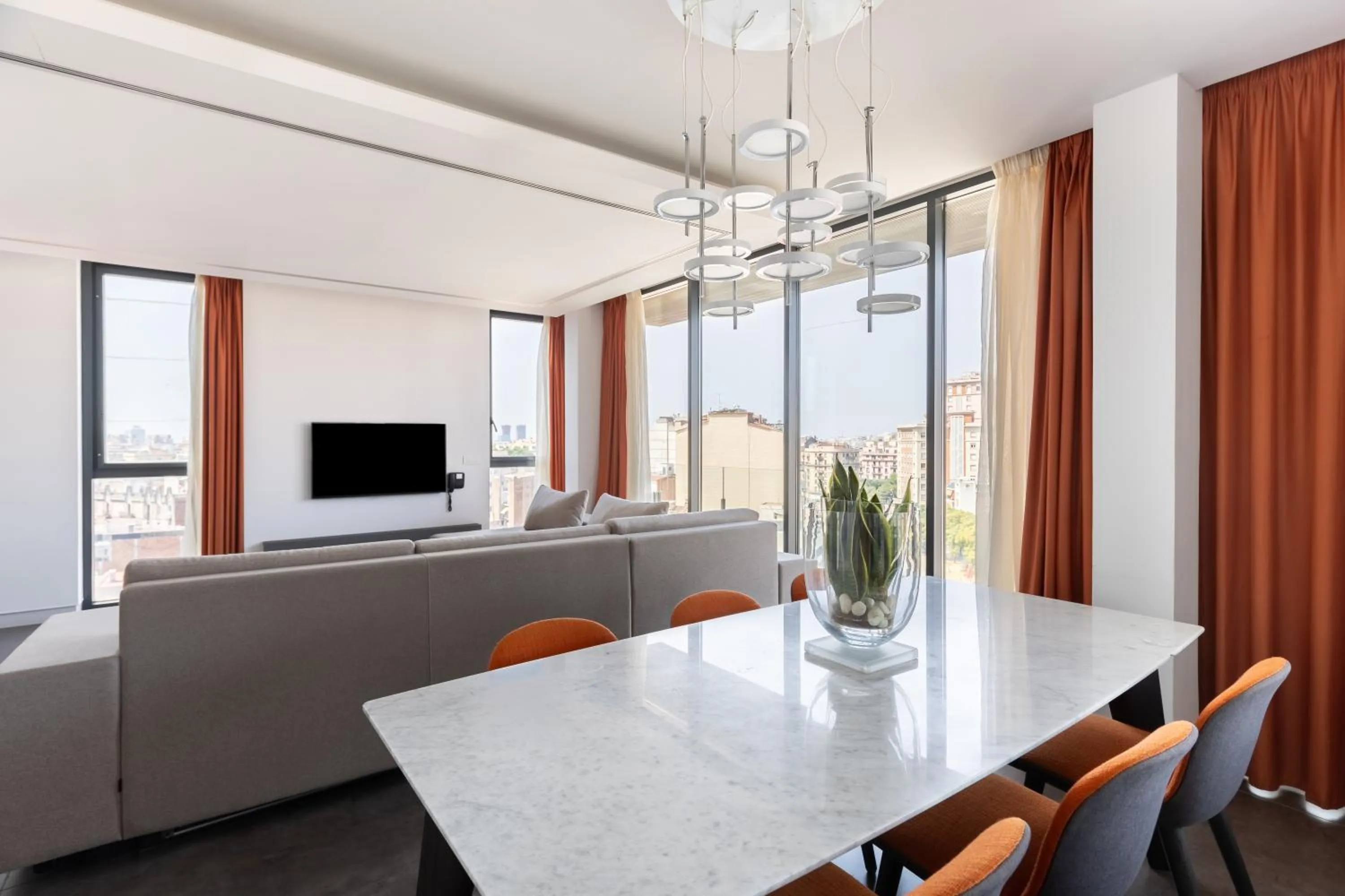 Living room in Cosmo Apartments Sants