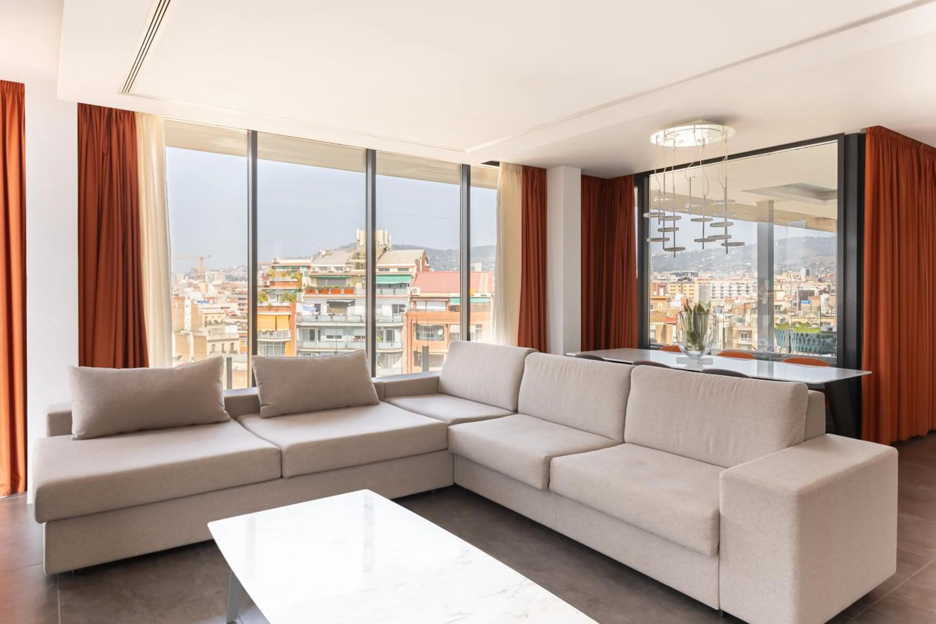 Living room in Cosmo Apartments Sants