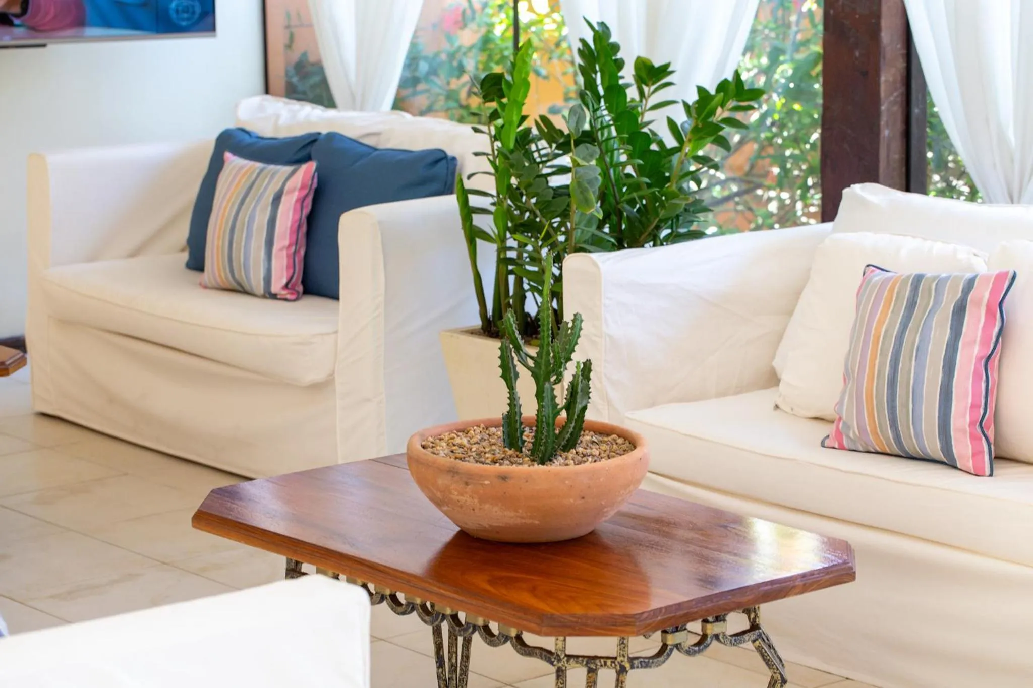 Living room in Le Relais La Borie