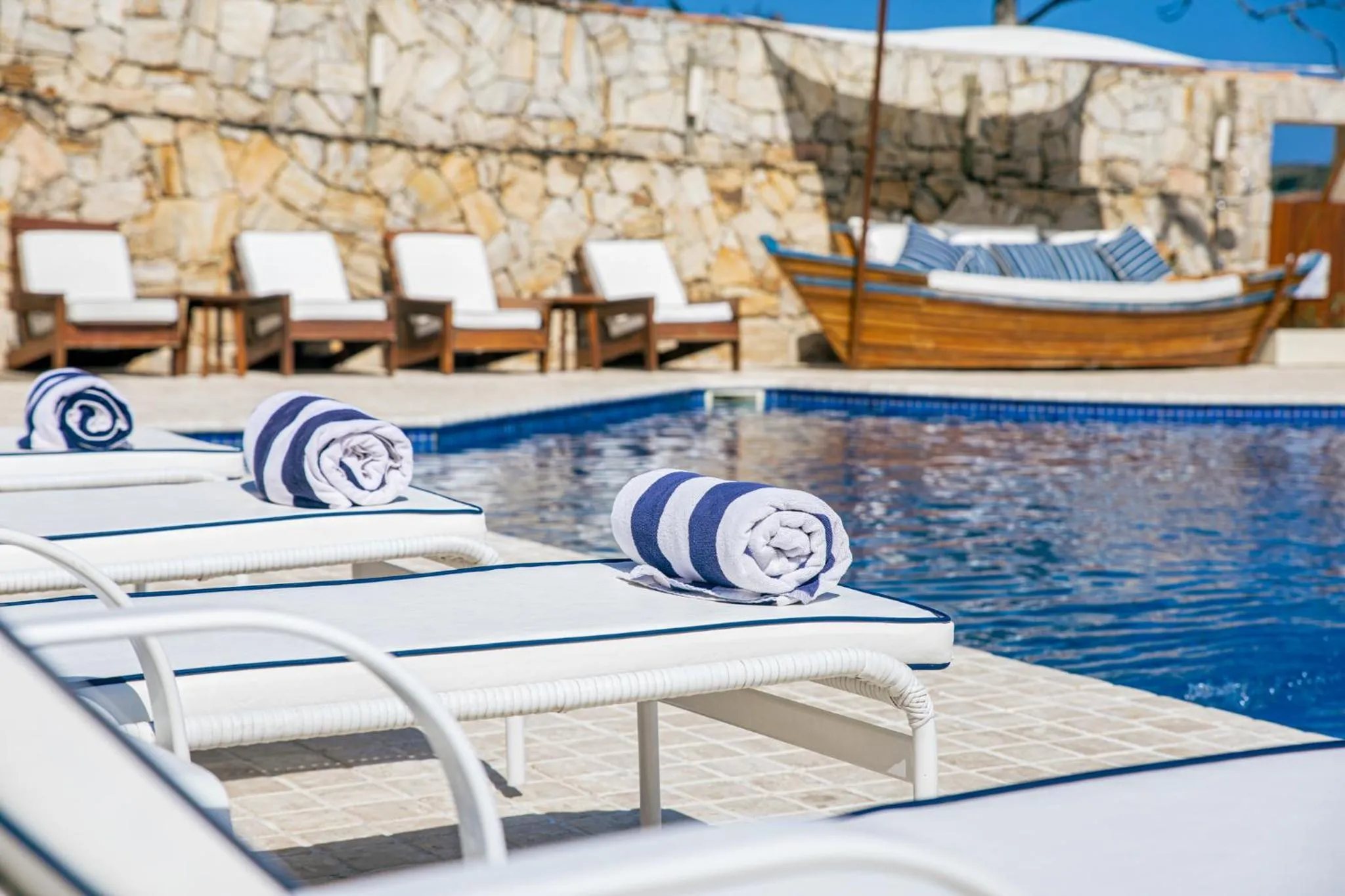 Patio in Le Relais La Borie