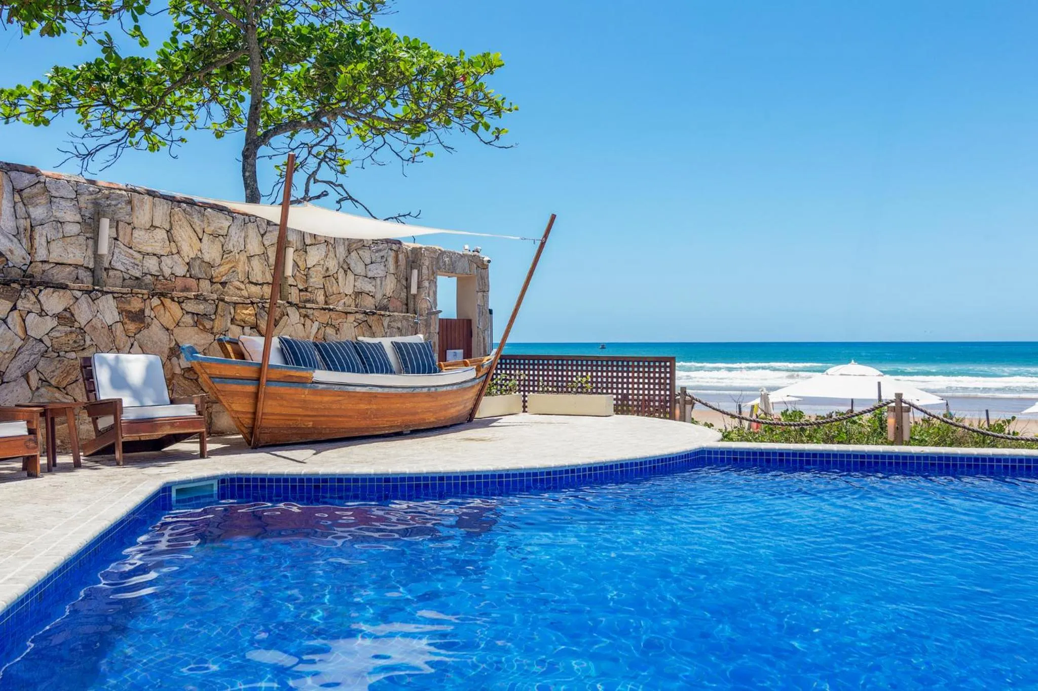 Patio in Le Relais La Borie