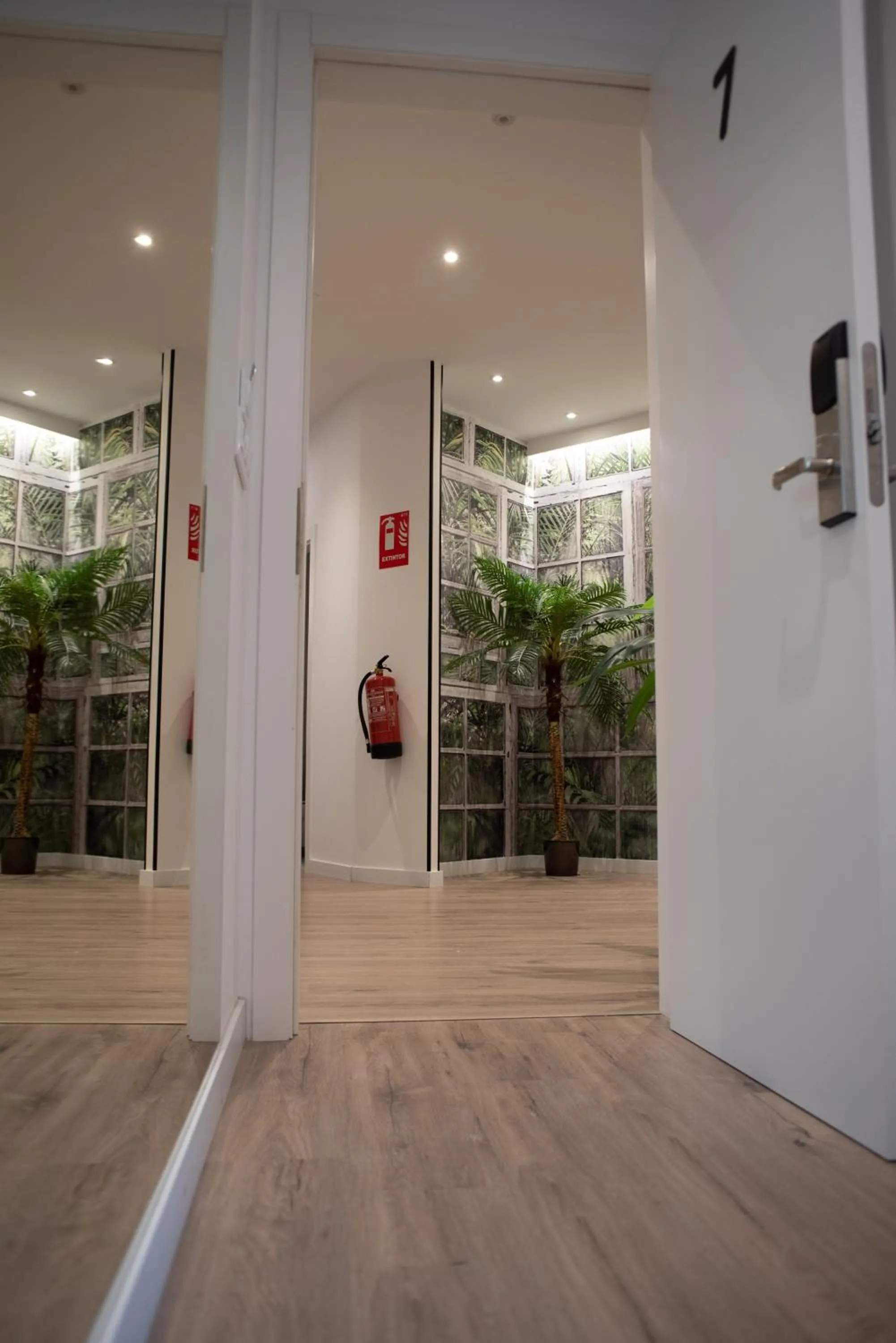 Facade/entrance in Bailén Green House