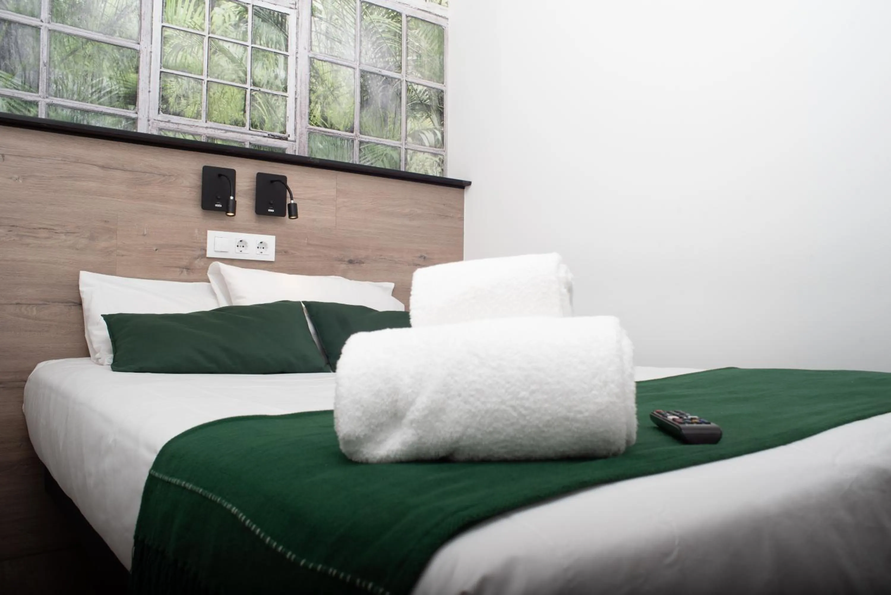 Bedroom, Bed in Bailén Green House