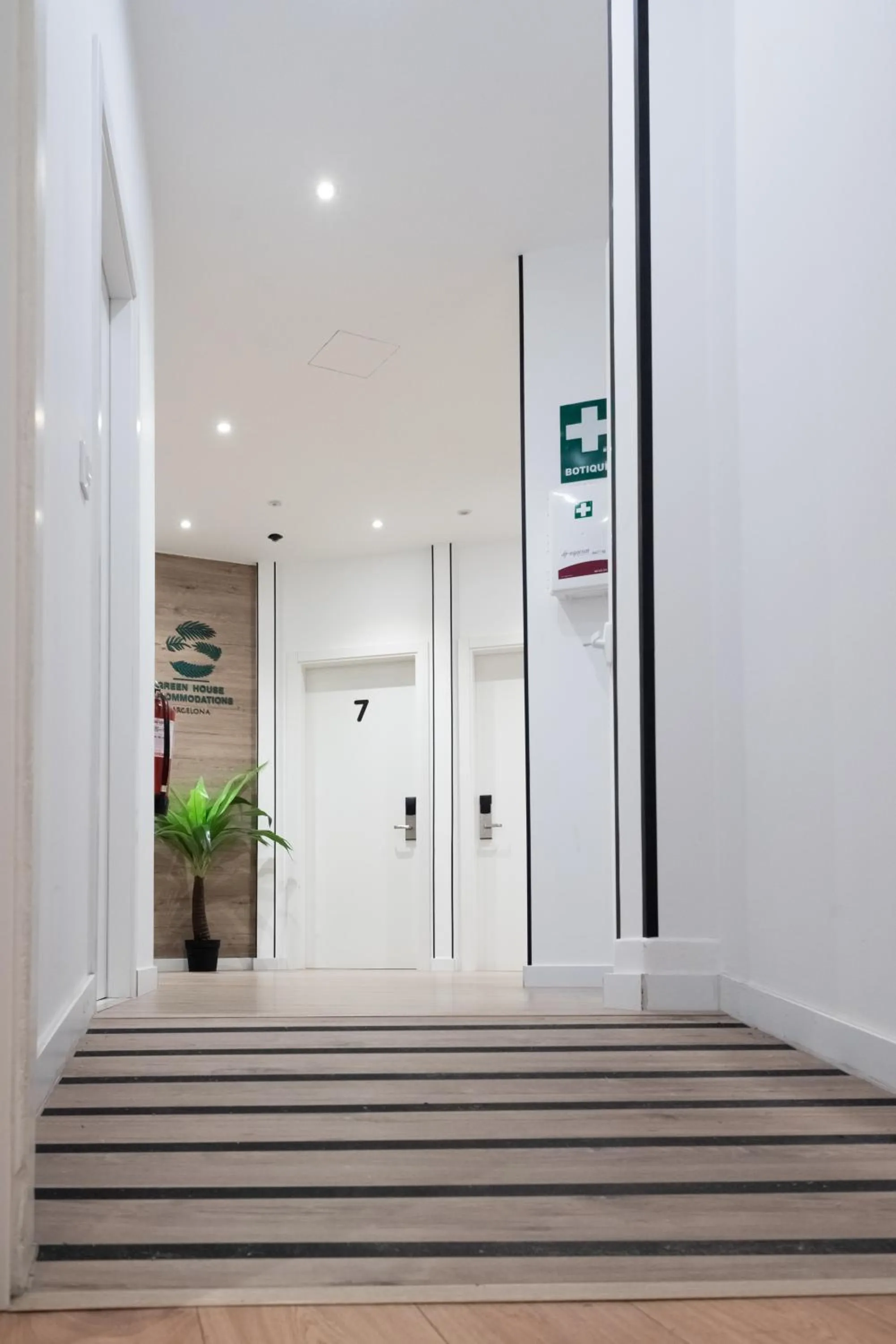 Facade/entrance in Bailén Green House