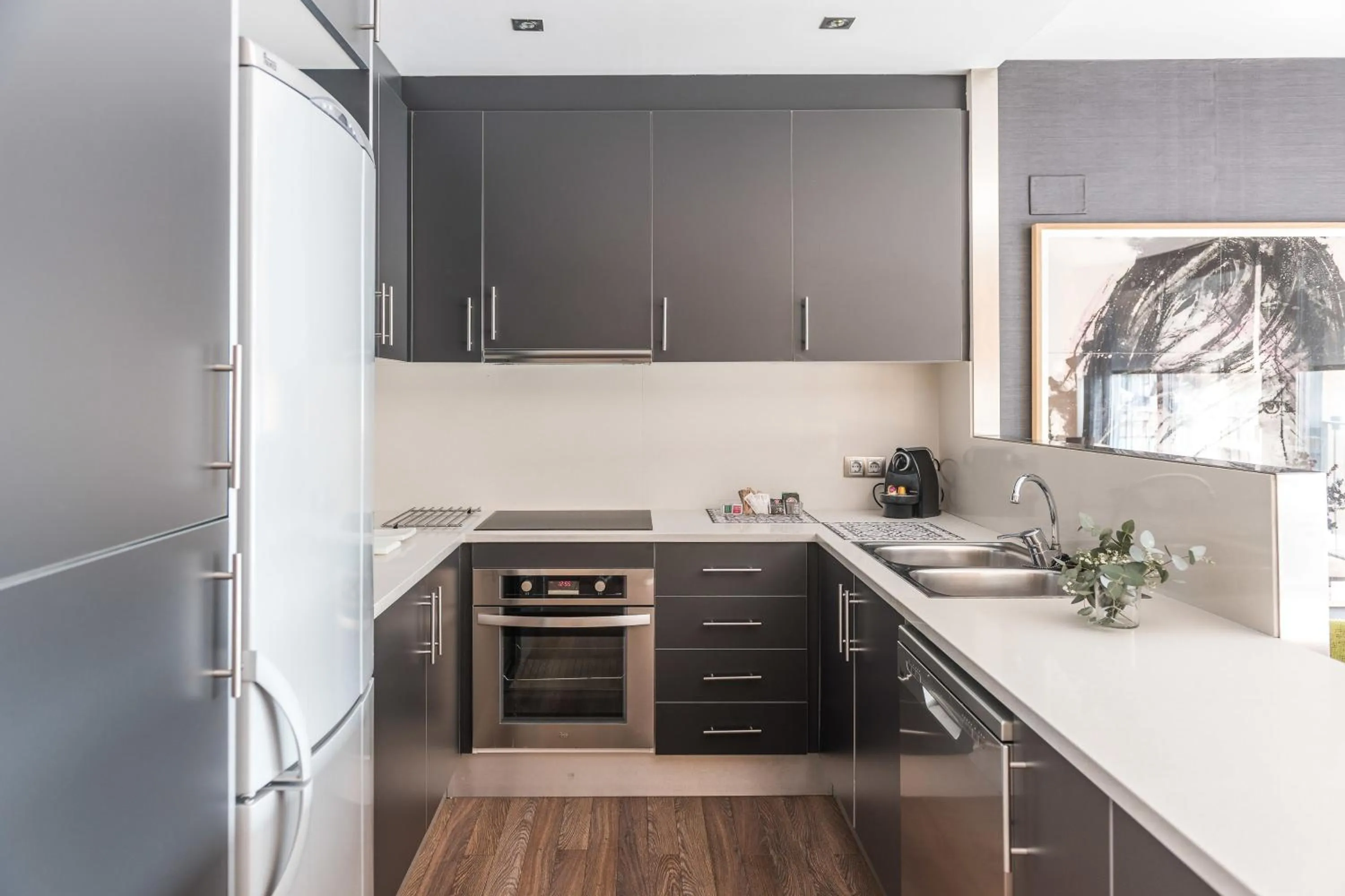 kitchen in Casp 74 Apartments