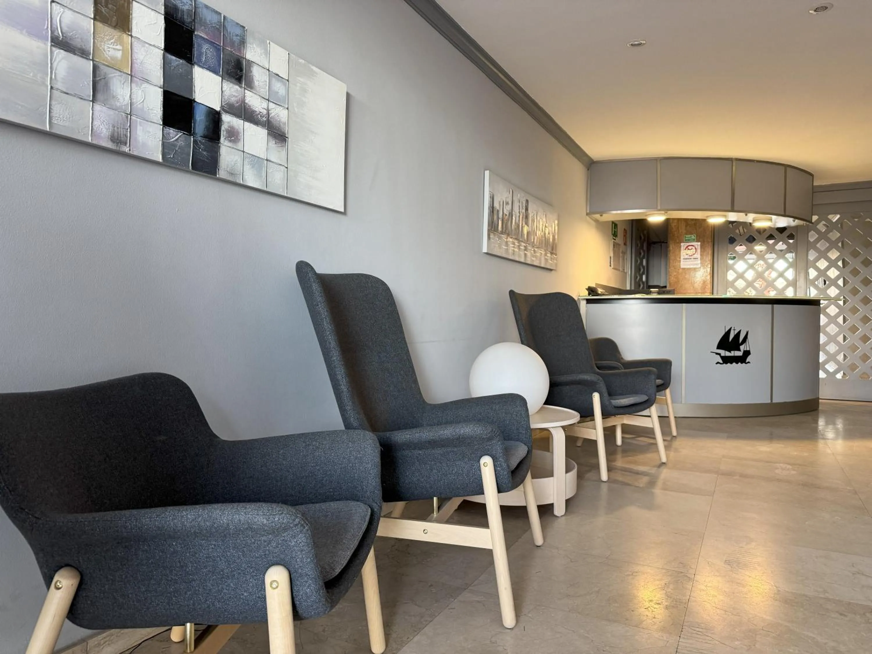 Lobby or reception in Apartamentos Colón Playa