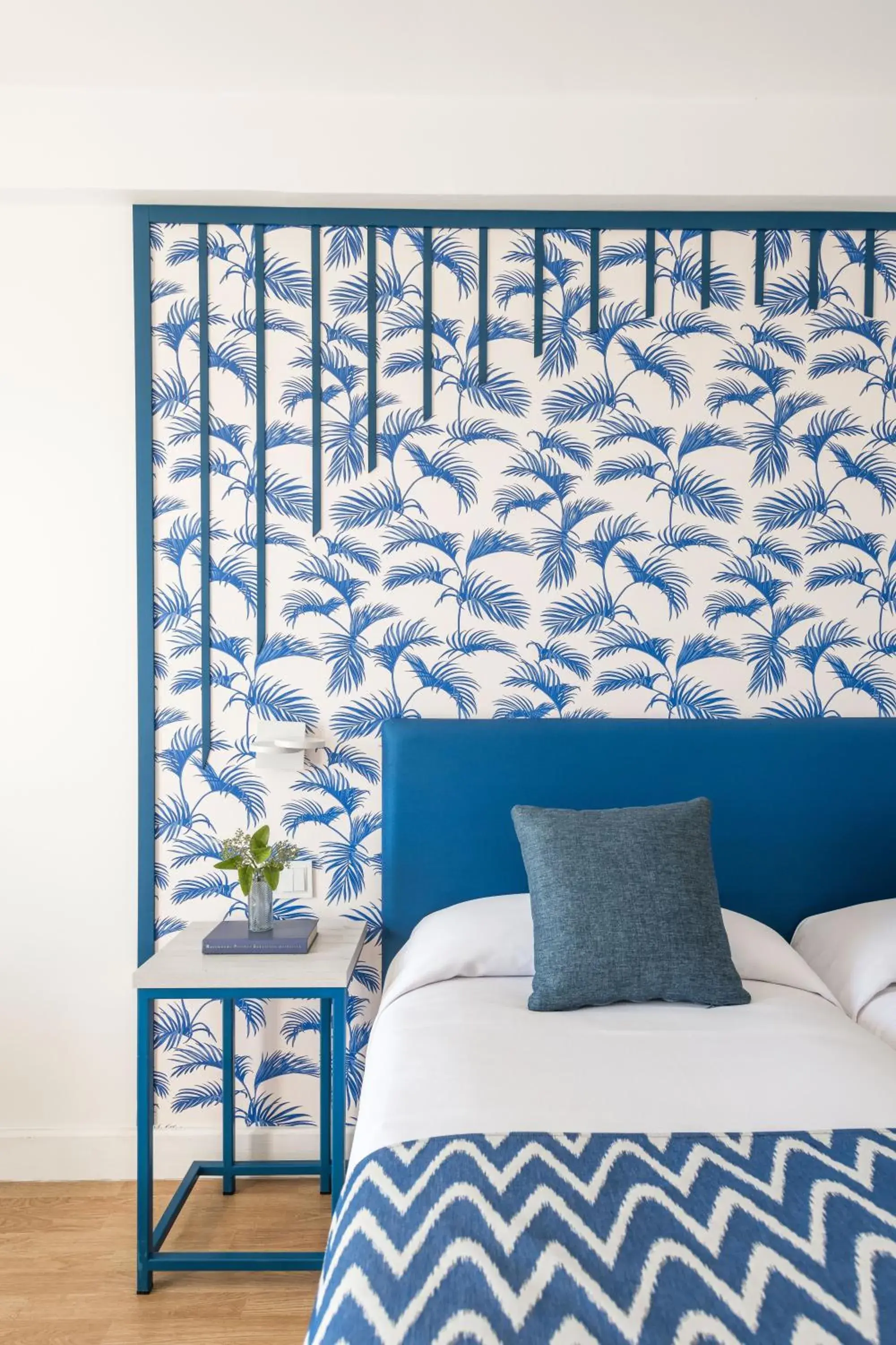 Bed in Hotel Rosamar Bed in Hotel Rosamar