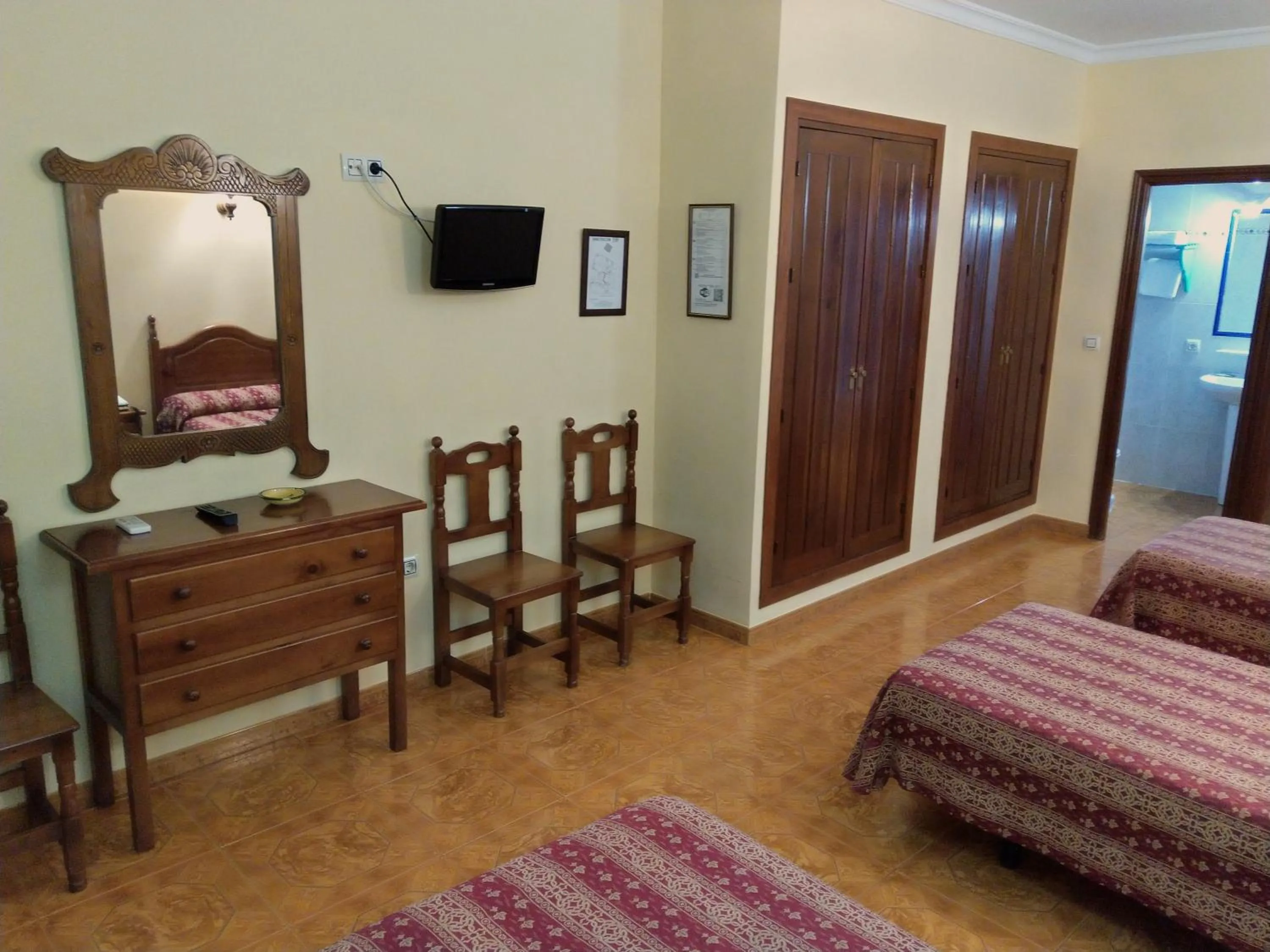 Bed in Hostal Bellido