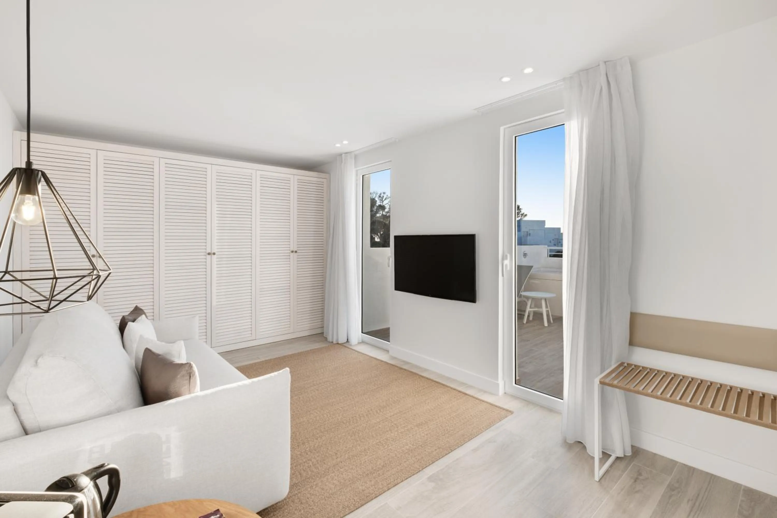 Living room, Bed in Barceló Portinatx - Adults Only