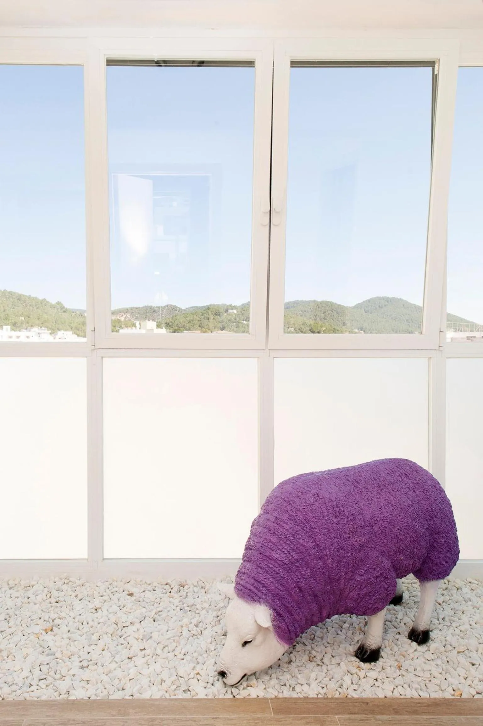 Decorative detail in Hostal Marí